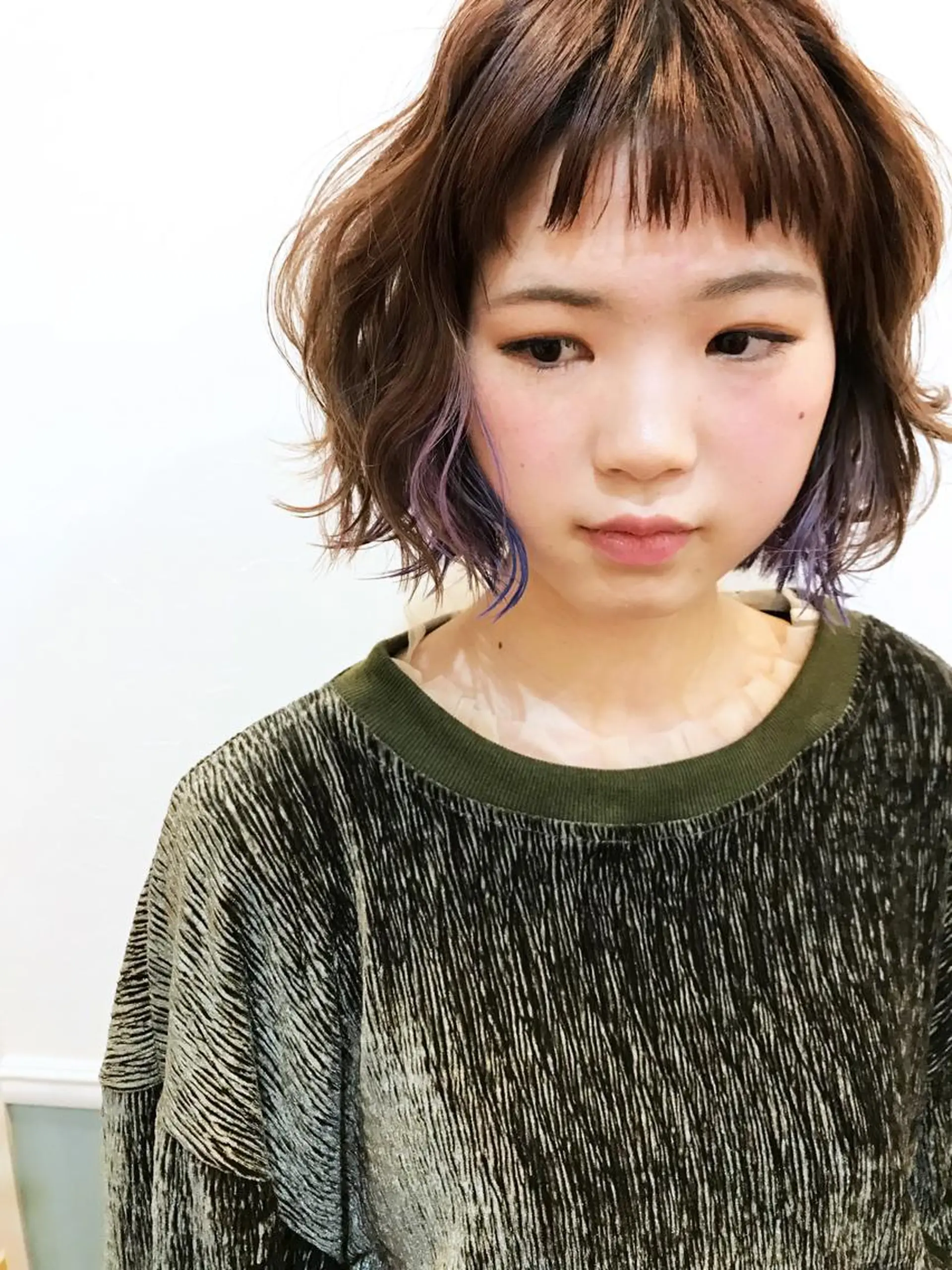 ミディアム 美容室CLASS 細谷智のヘアスタイル
