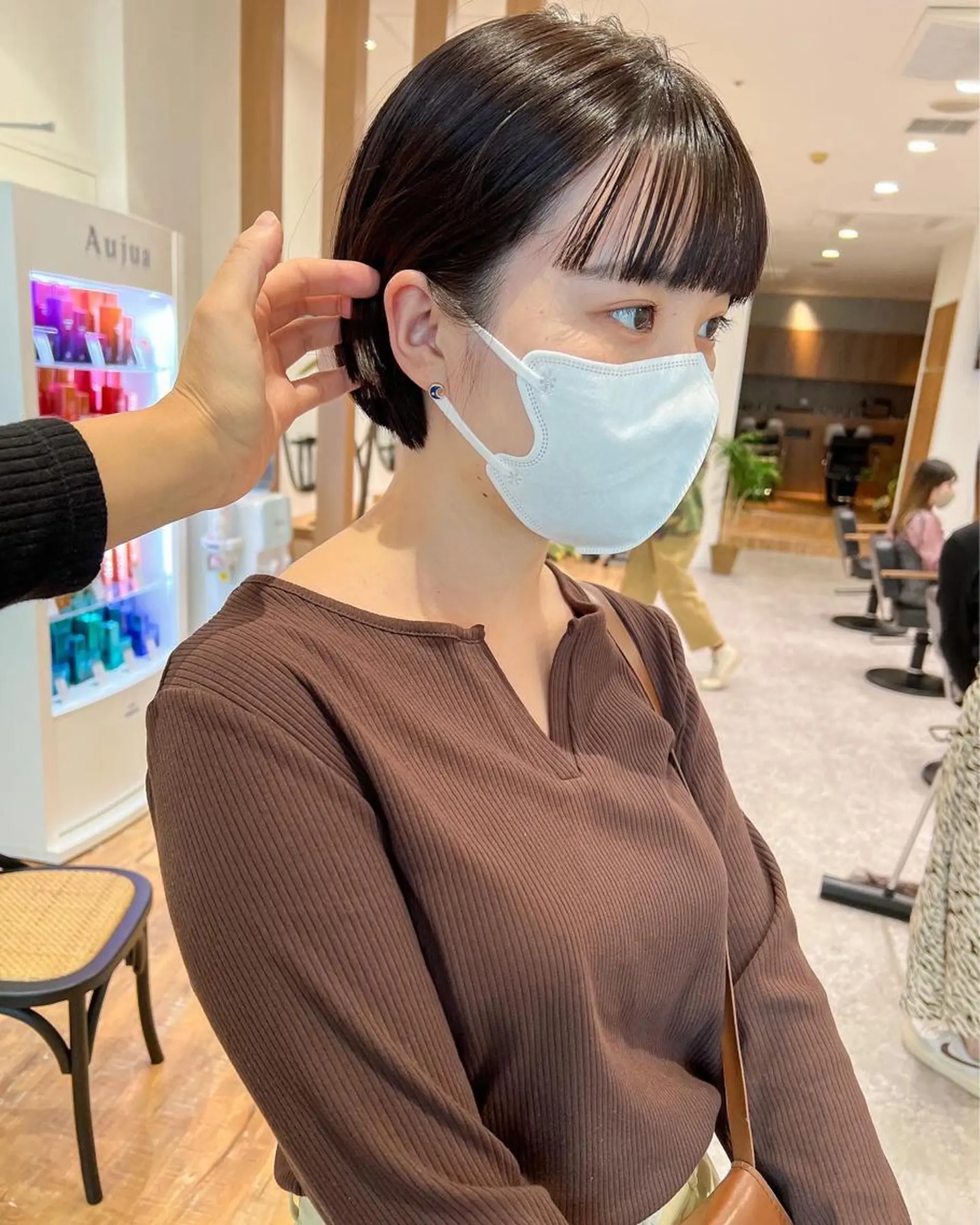 ショート 韓国風デザイン 💐MIZUKI💐のヘアスタイル