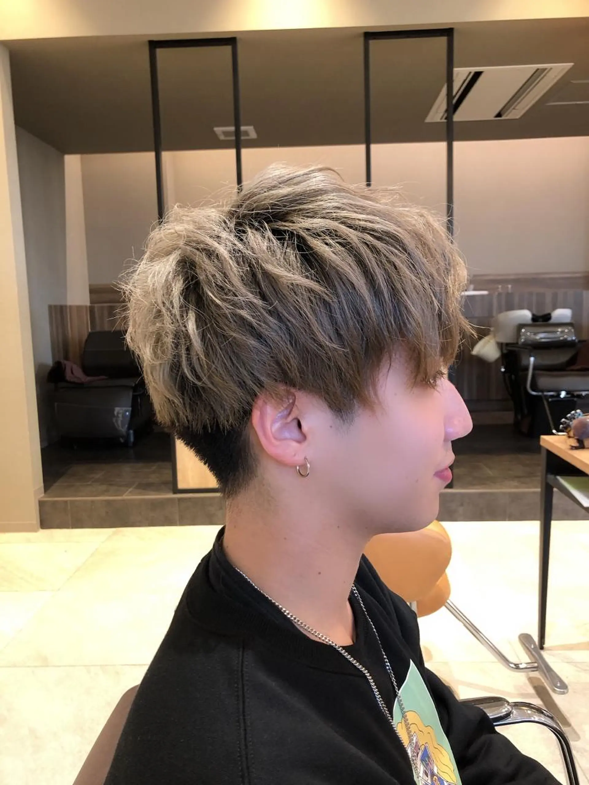 メンズ 安田 美由紀のヘアスタイル