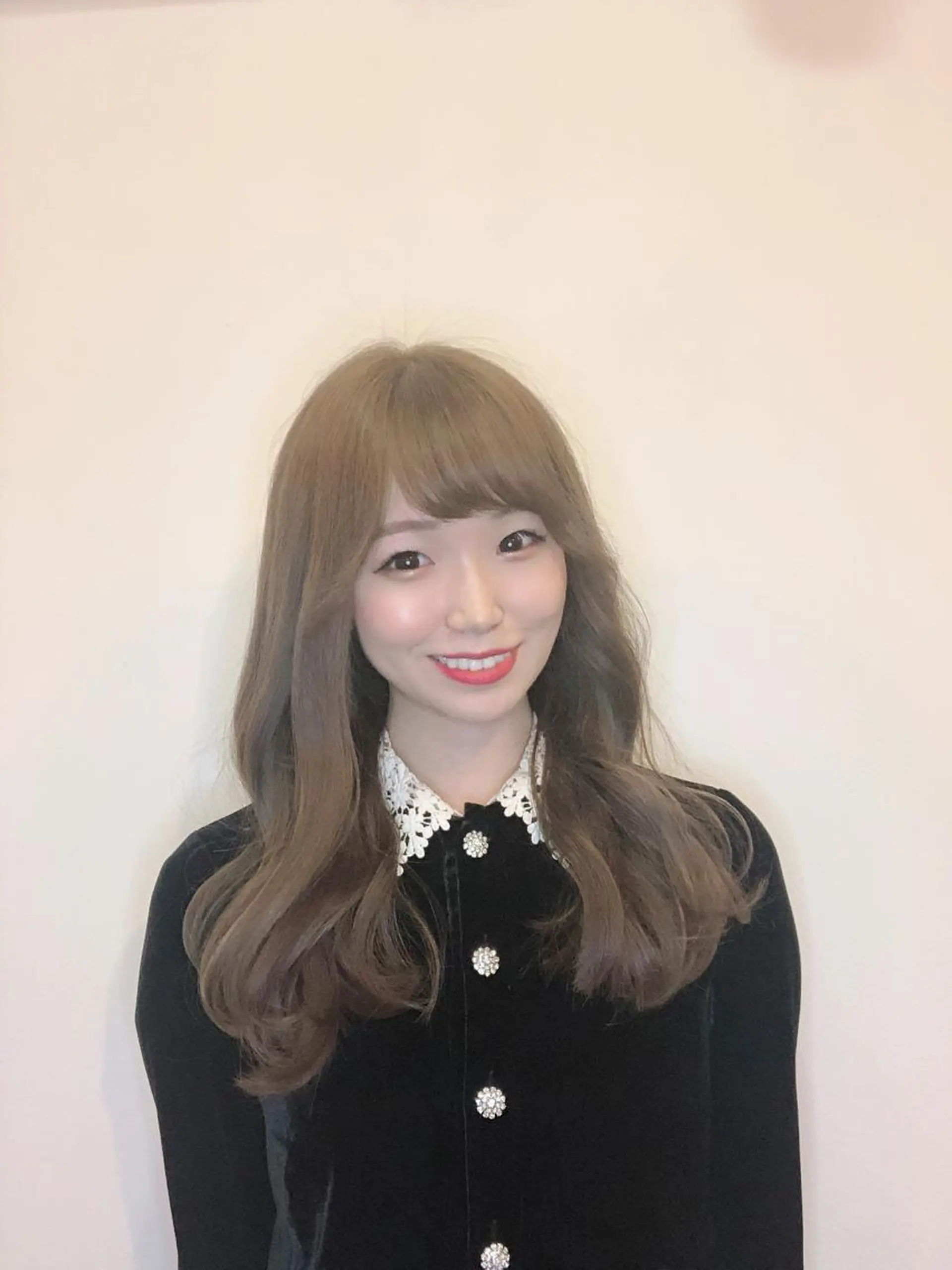 セミロング ボブ くせ毛 顔周りカット 髪質改善 韓国風ヘア 透明感×髪質改善🧸 韓国ヘア　武田涼のヘアスタイル