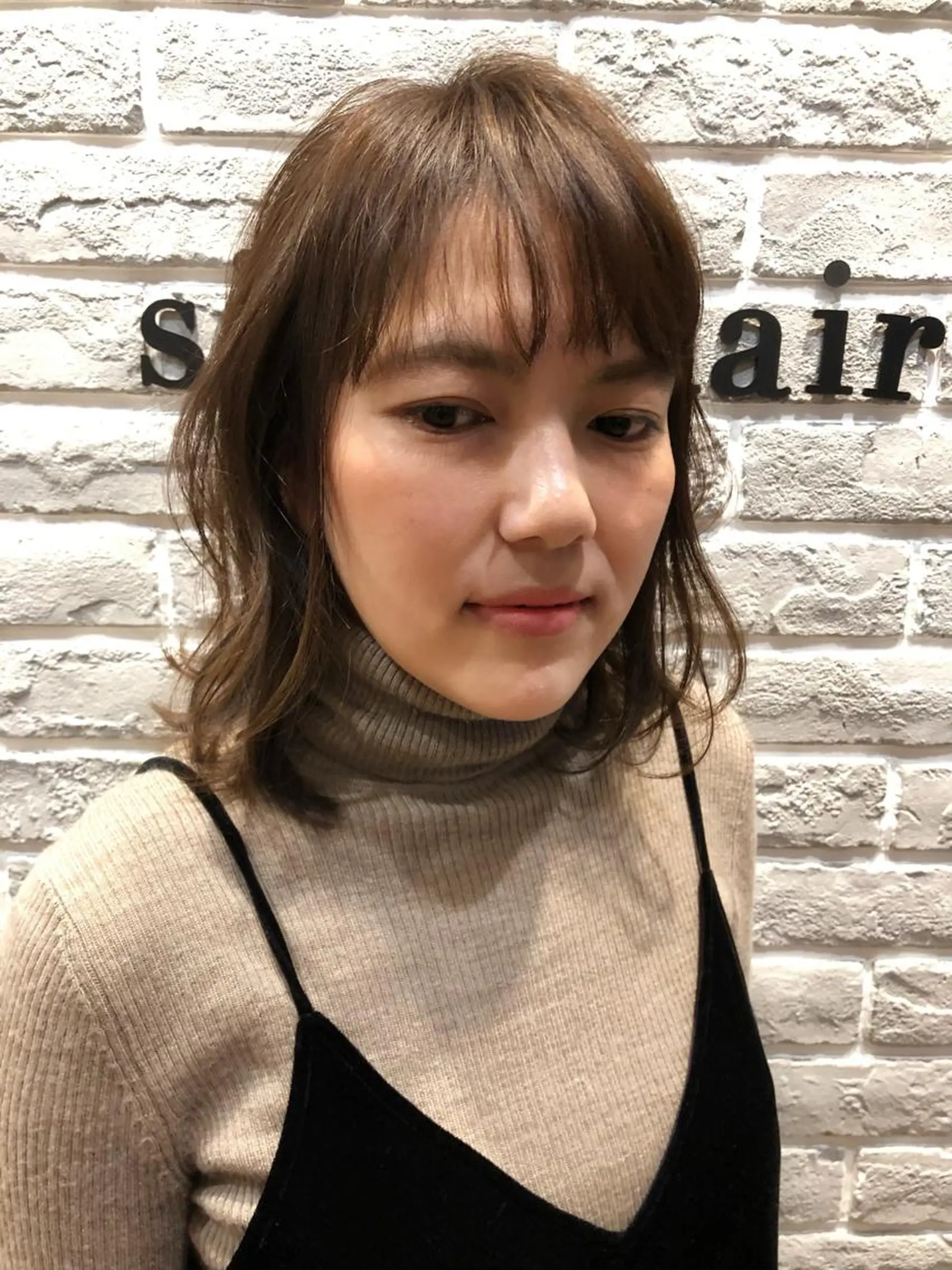 ミディアム カラー ボブ ...ful  MAOのヘアスタイル