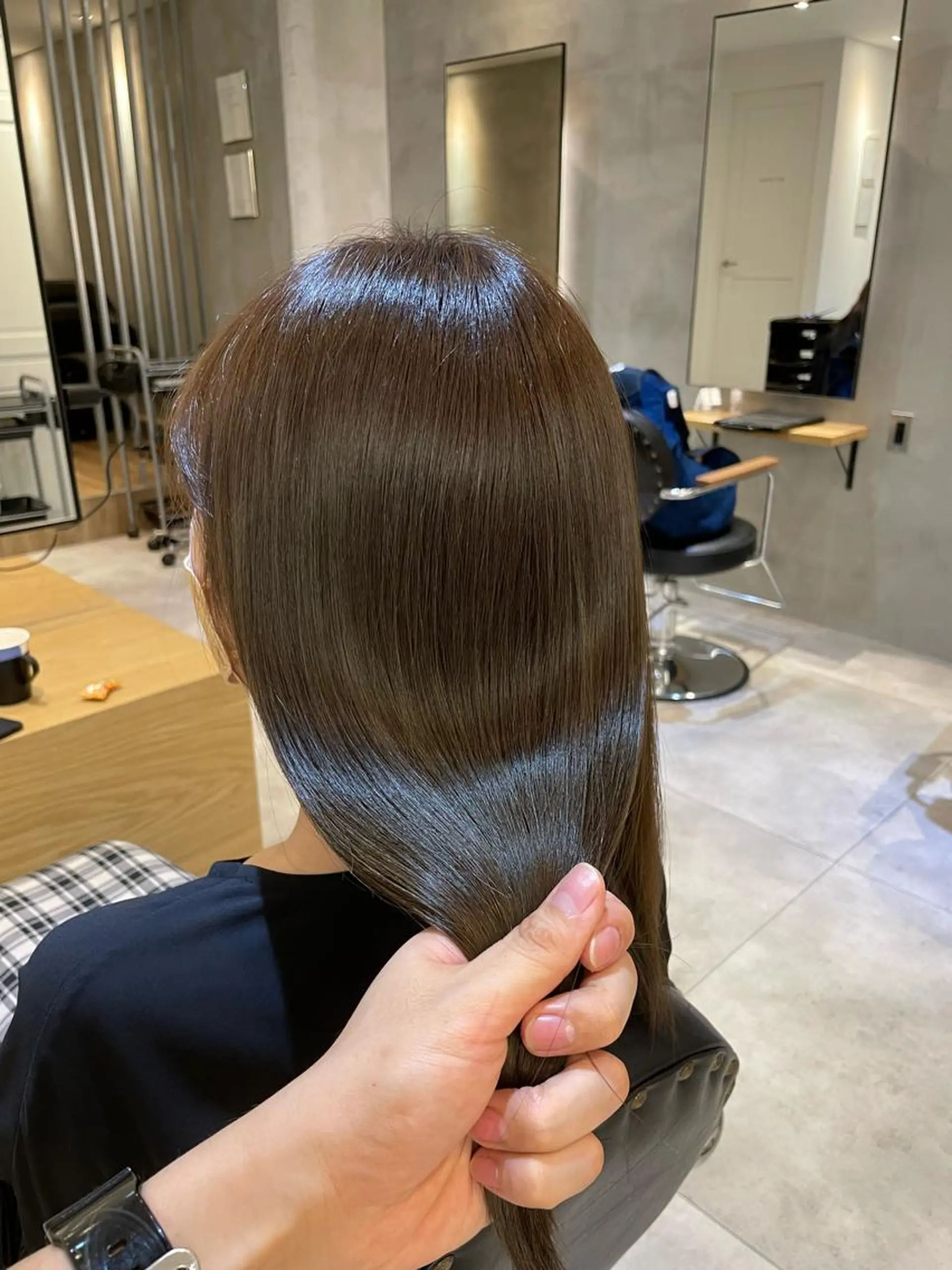 セミロング 💍美髪矯正💍 山田　涼也のヘアスタイル