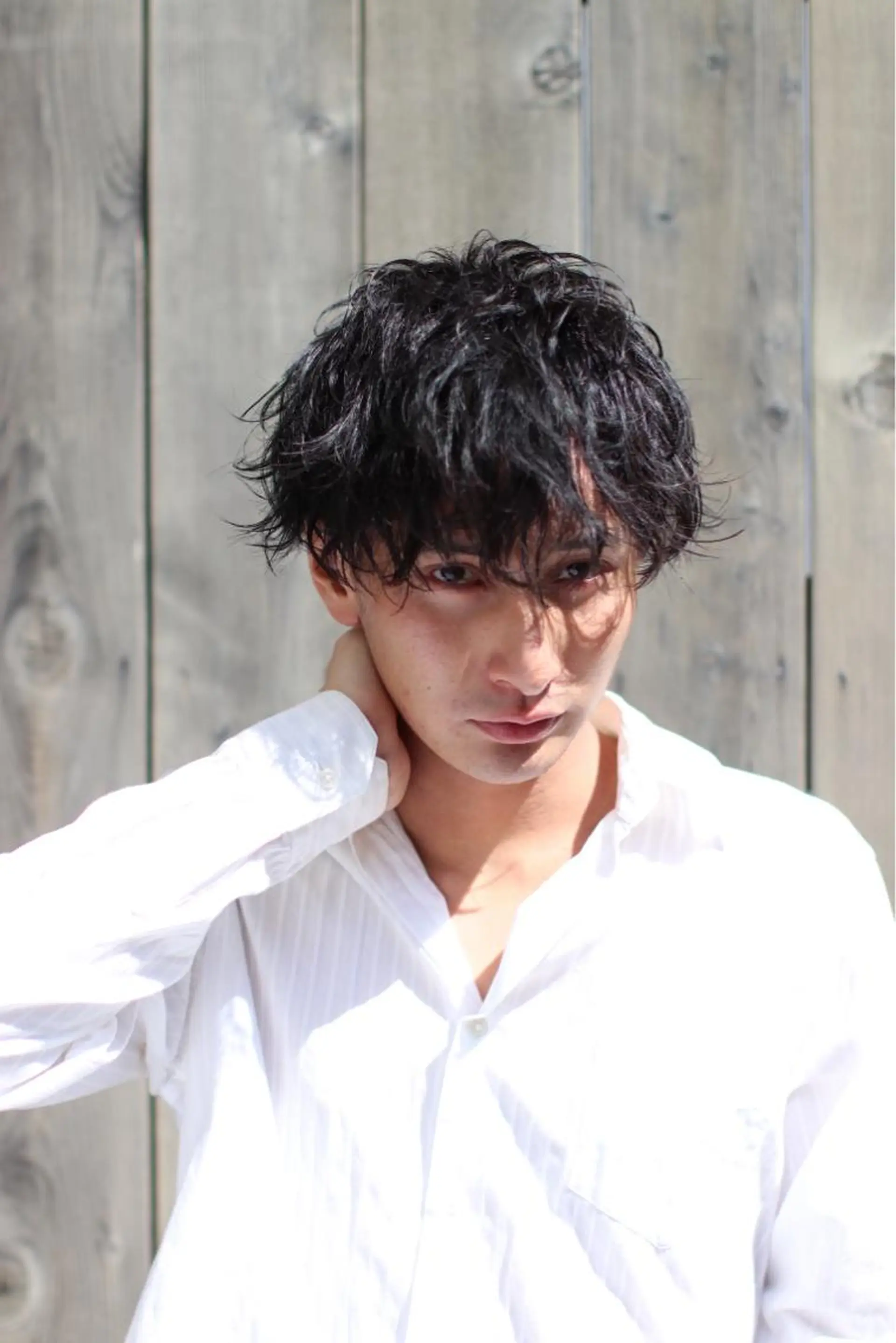 ショート メンズ メンズパーマ カット パーマ 韓国風カット/ 髪質改善 黒崎のヘアスタイル