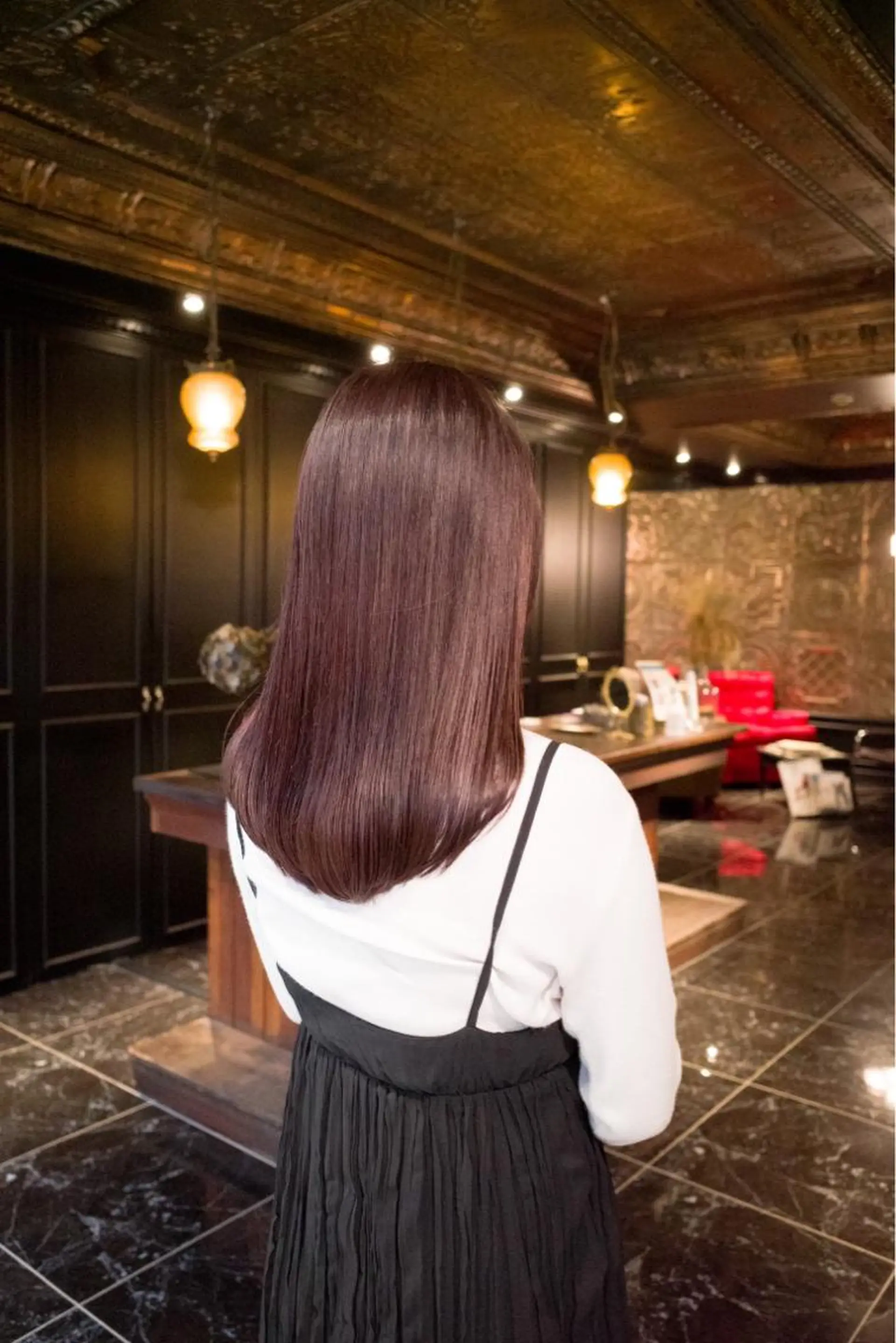 ミディアム カラー メンズパーマ特化 Gakutoのヘアスタイル