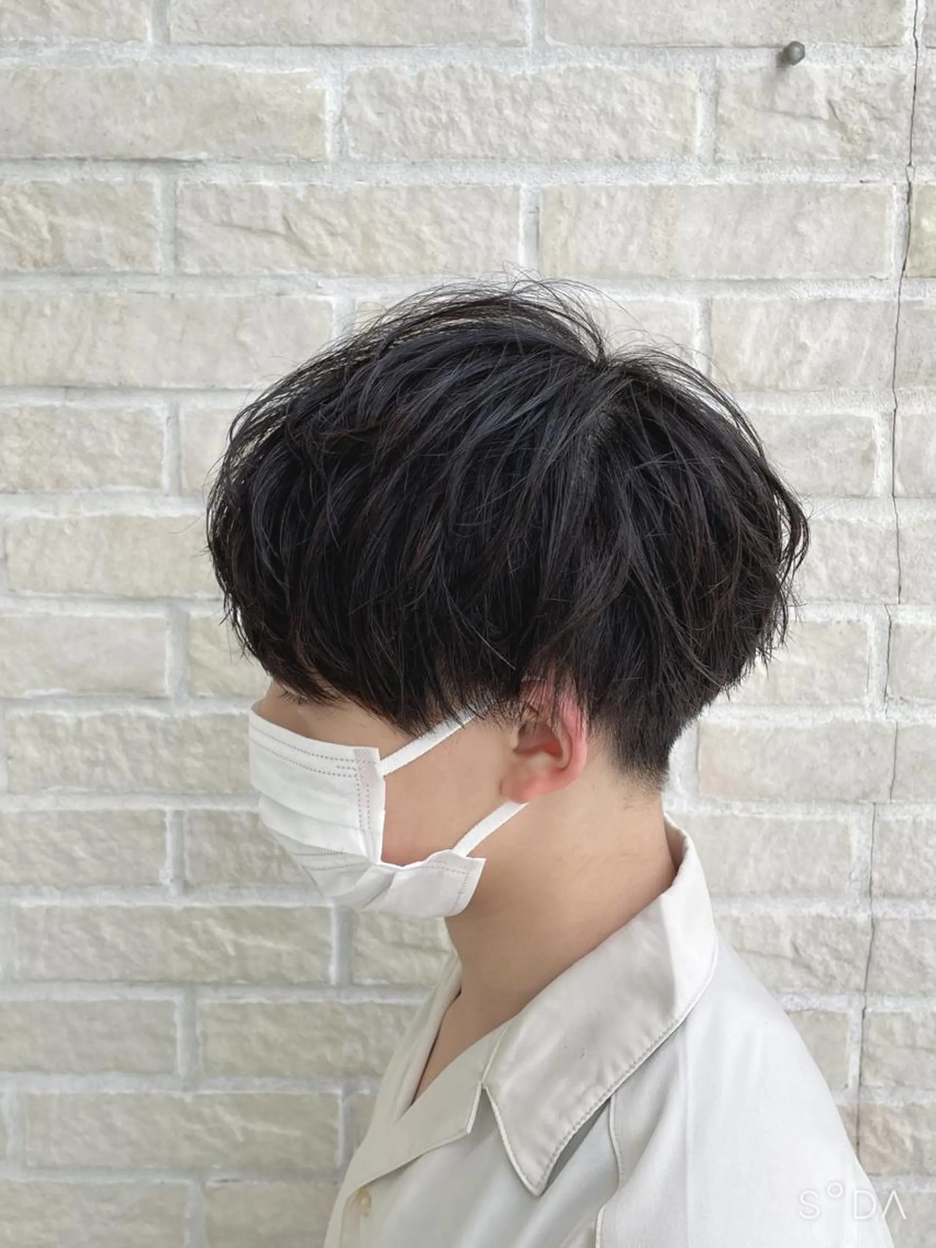 ショート メンズ 🪞髪質改善カラー× レイヤー河村真聖🪞のヘアスタイル