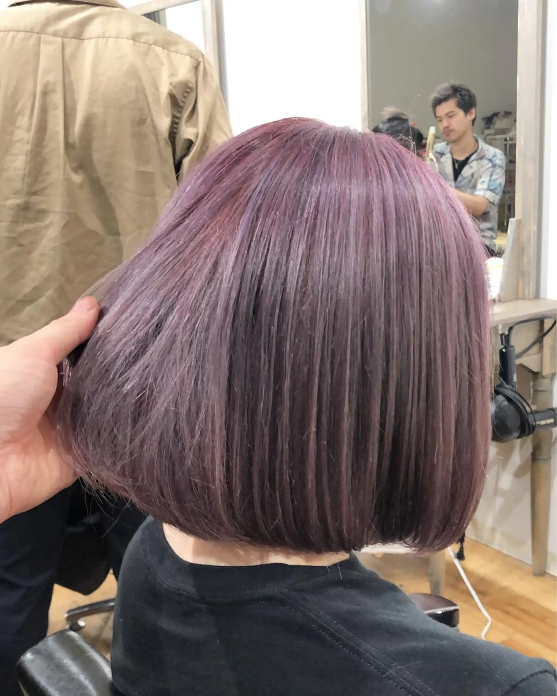 ショート カラー タカハシ ユウキのヘアスタイル