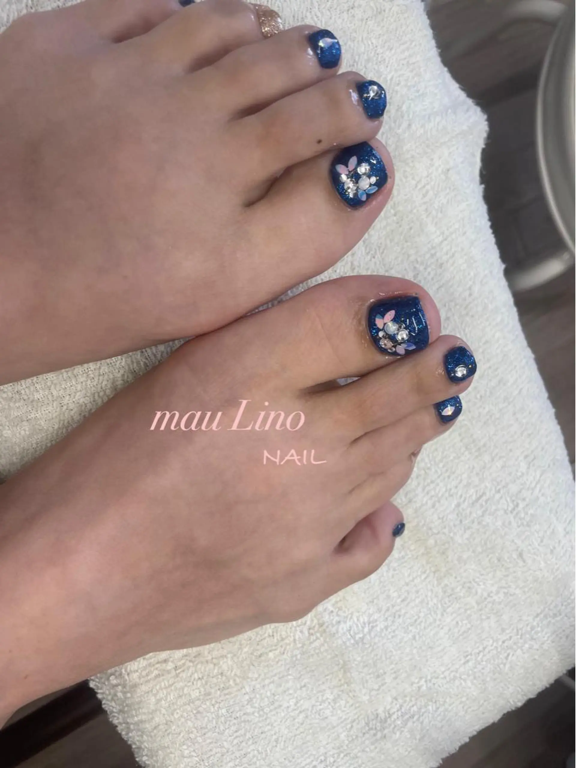 ネイル フットネイル mau Lino NAIL所属・GELo nail~#19~のネイルデザイン