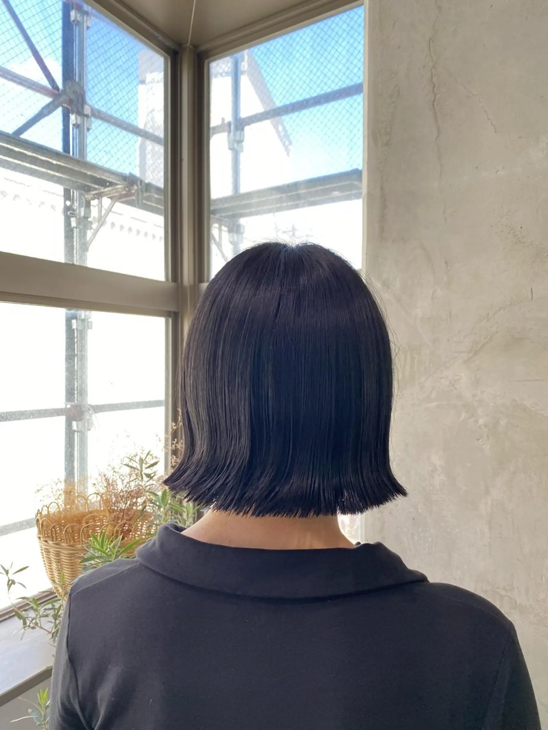 ミディアム 切りっぱなしボブ ボブ 外ハネヘア Marin🔖 /学生人気No. 1のヘアスタイル