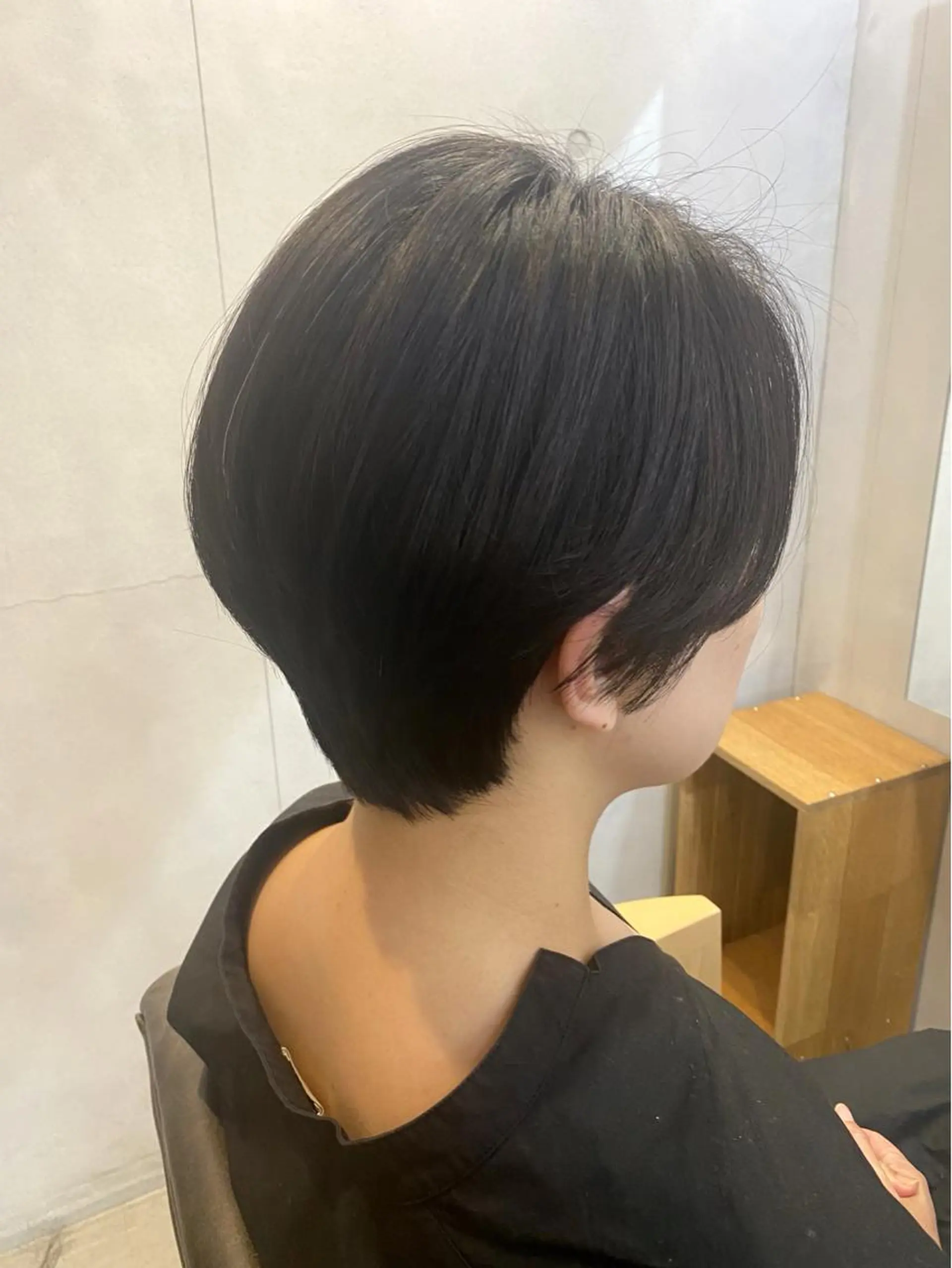 ショート ショートボブ ボブ ショートヘア カット conne& ririのヘアスタイル