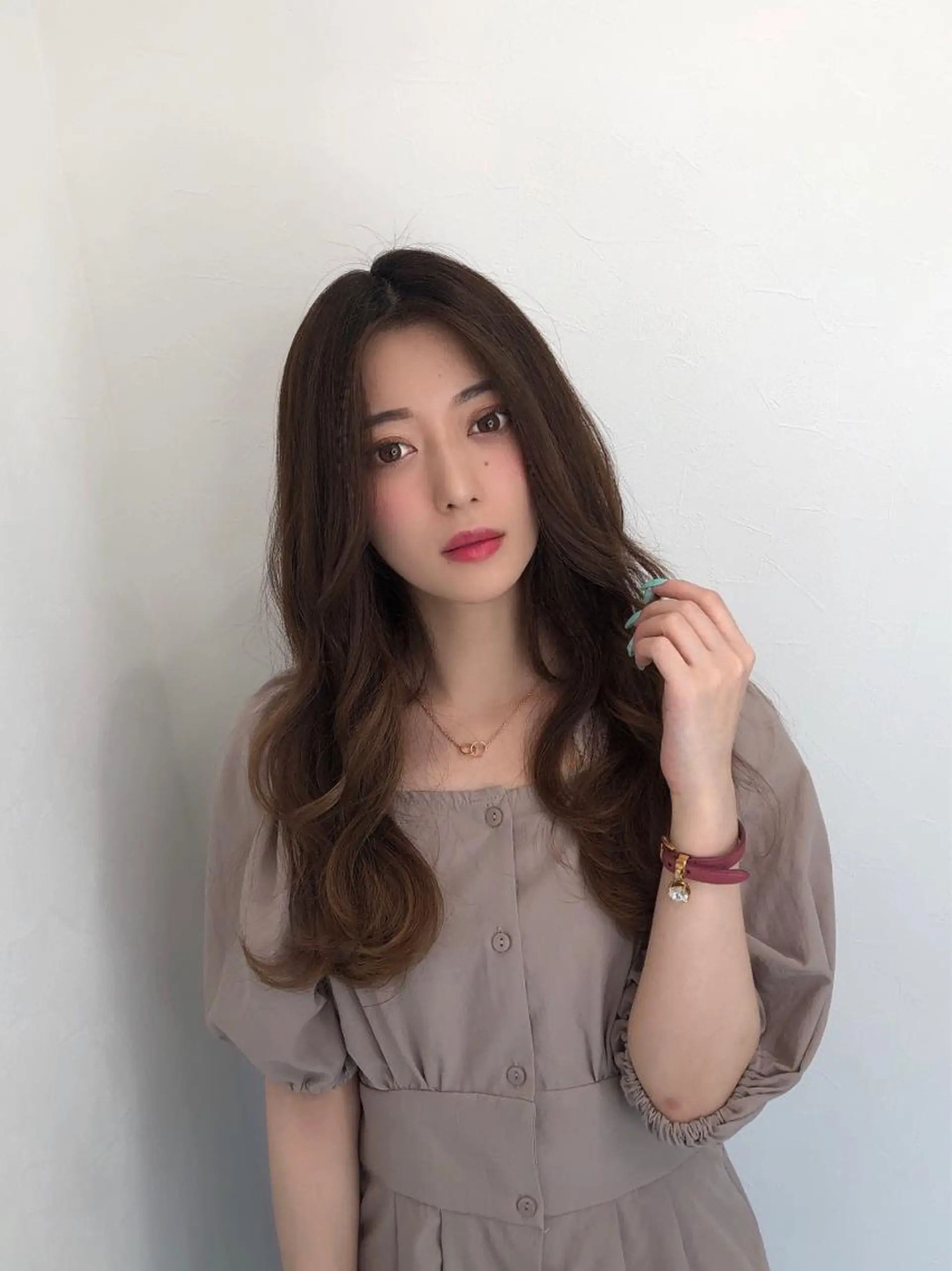 セミロング 渋谷/ハッシュ レイヤーカット/会田のヘアスタイル