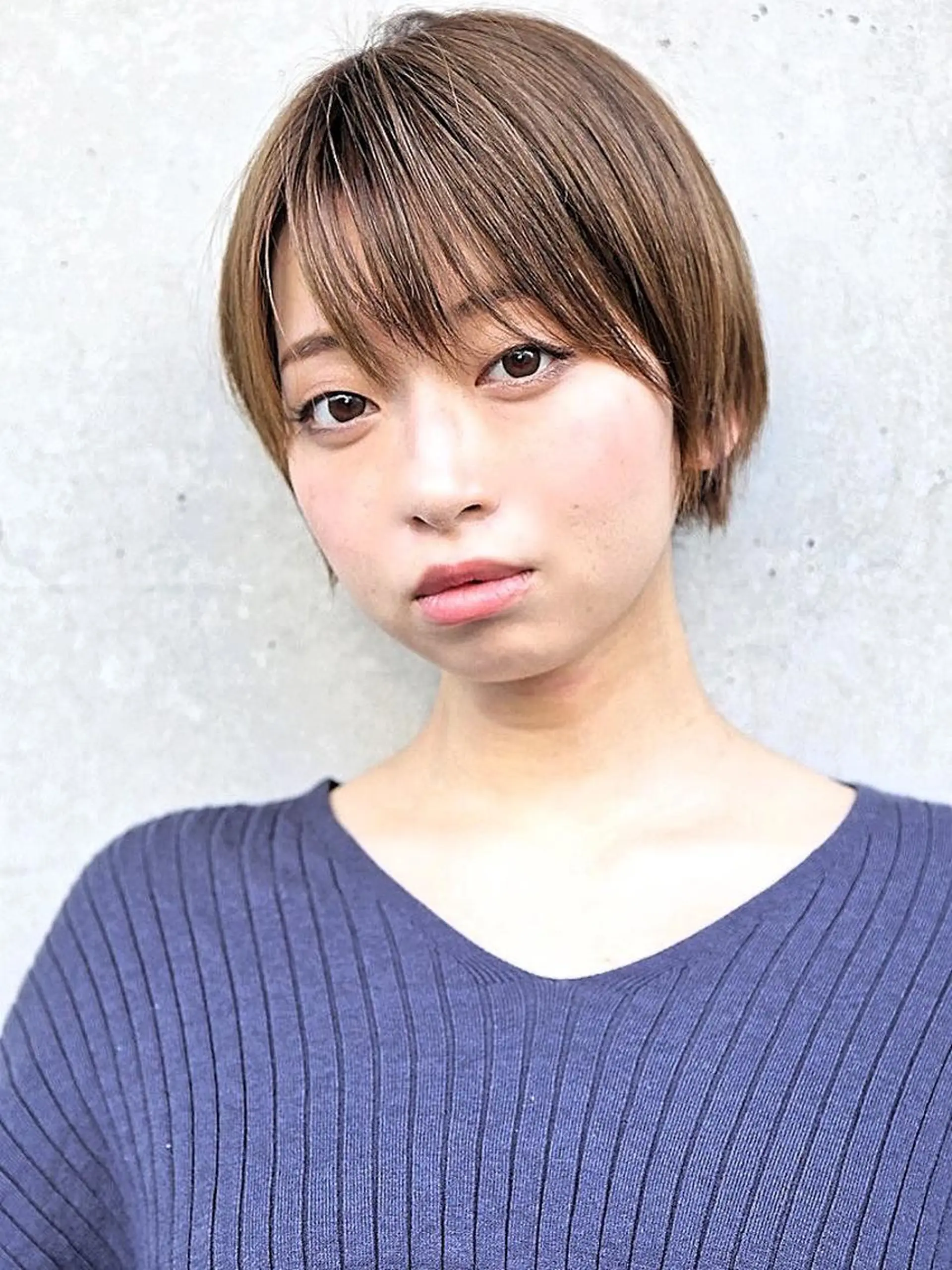 ショート カラー 顔周りカット ショートヘア カット ヘアカラー トリートメント ヘッドスパ 🌿flencia 丸　和博🌿のヘアスタイル