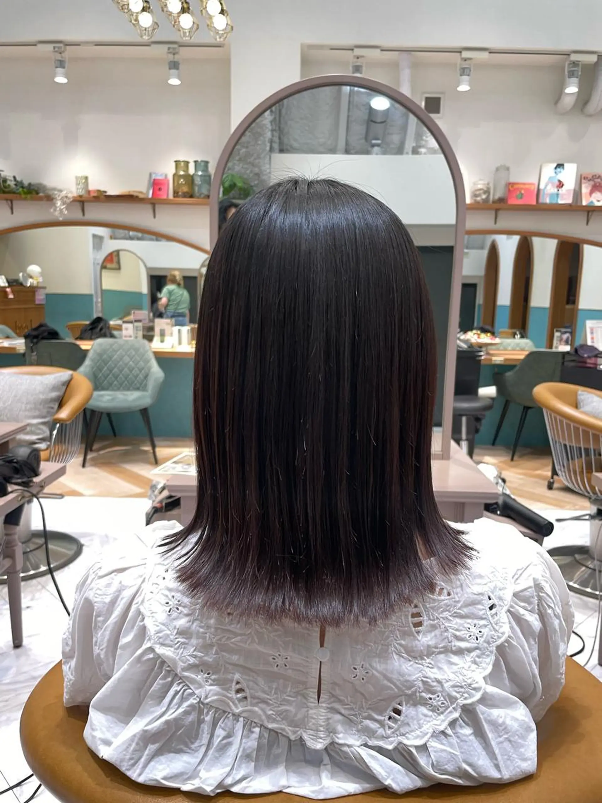 セミロング トリートメント 韓国レイヤー 🧸🤍ちずみのヘアスタイル