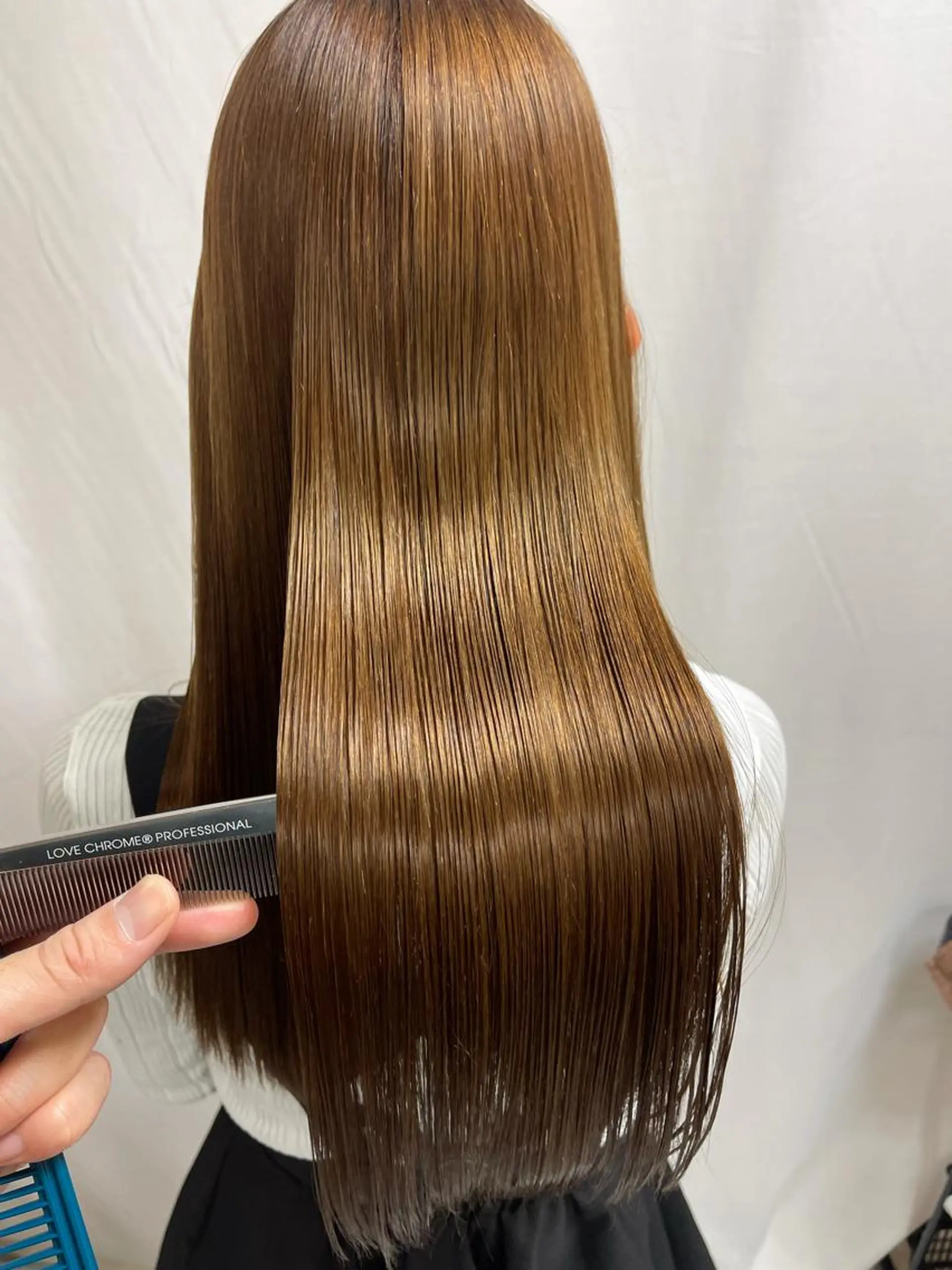 ロング パーマ カット 縮毛矯正 トリートメント 髪質改善/縮毛矯正 /ブリーチ矯正/岡部のヘアスタイル