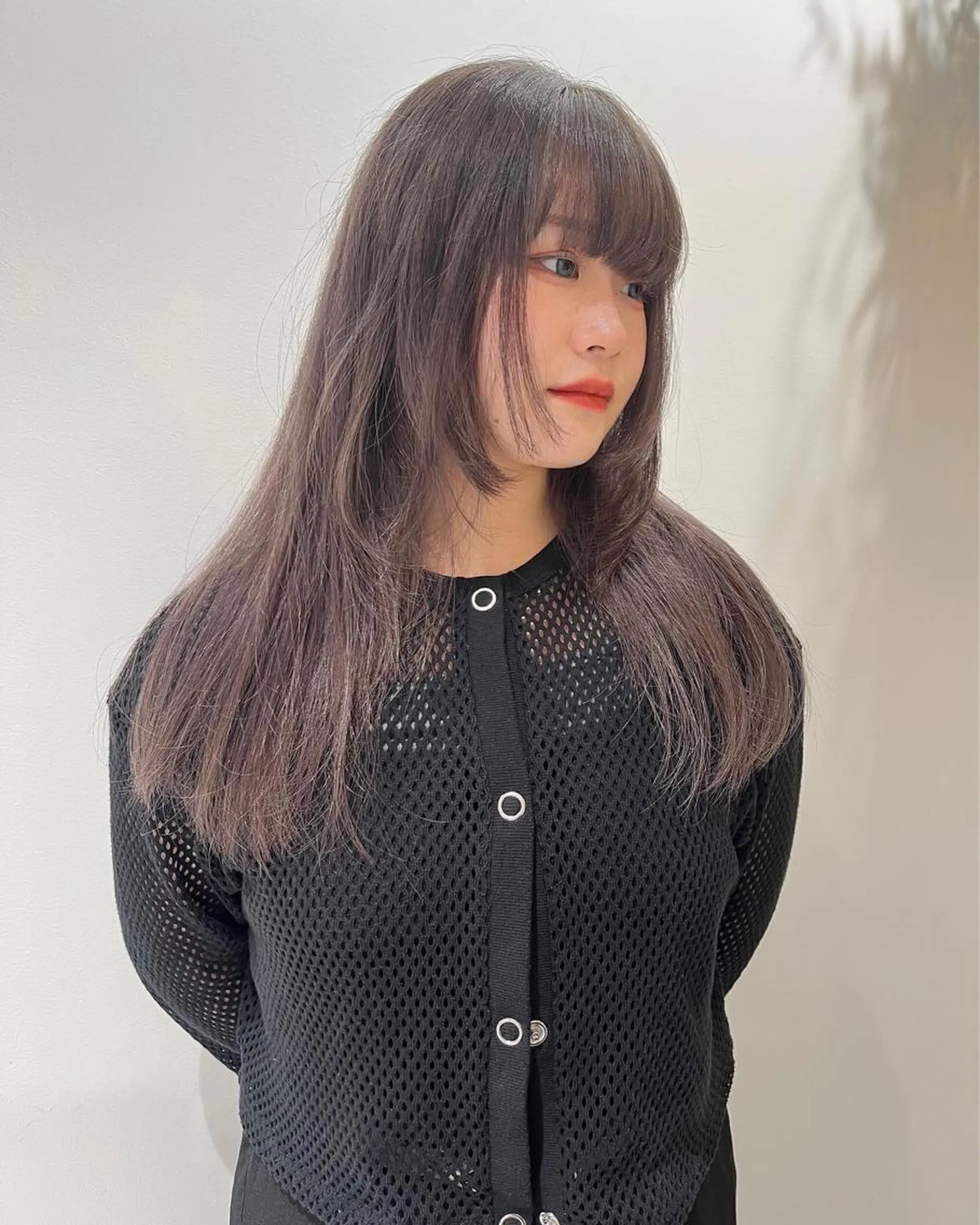 ロング カラー グレージュ ラベンダーカラー ラベンダーグレージュ ラベンダーグレー ヘアカラー behov所属・柔らかカラー 🤎Tsubasaのヘアスタイル