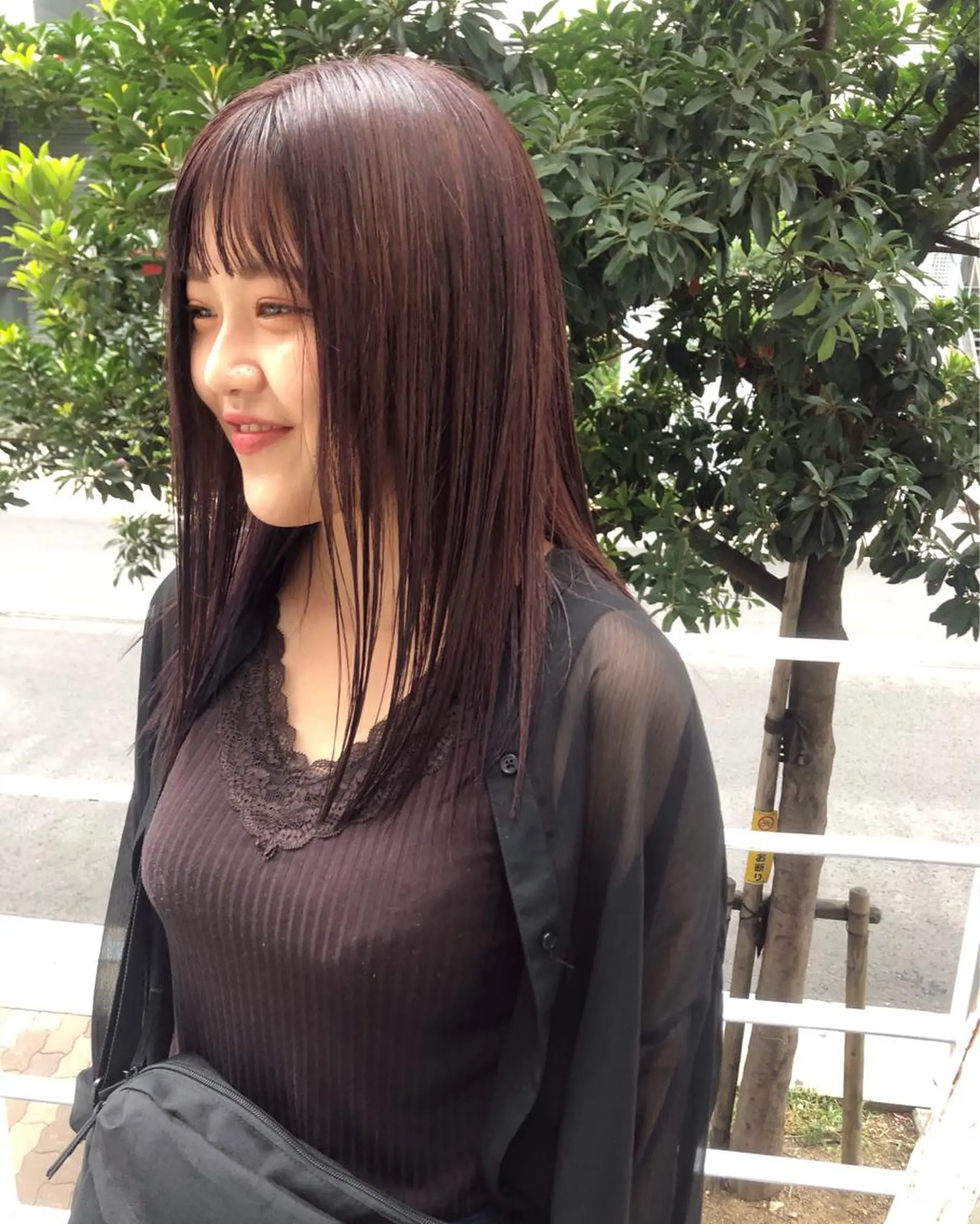 セミロング メンズ特化美容師 ハスイルイのヘアスタイル