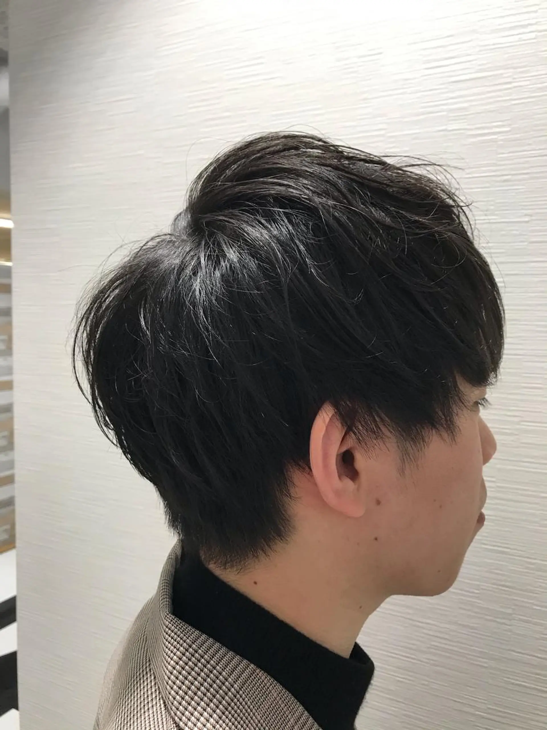 ショート メンズ マッシュ レイヤーカット 【東北メンズヘア1 位受賞🥇】本間祐太のヘアスタイル