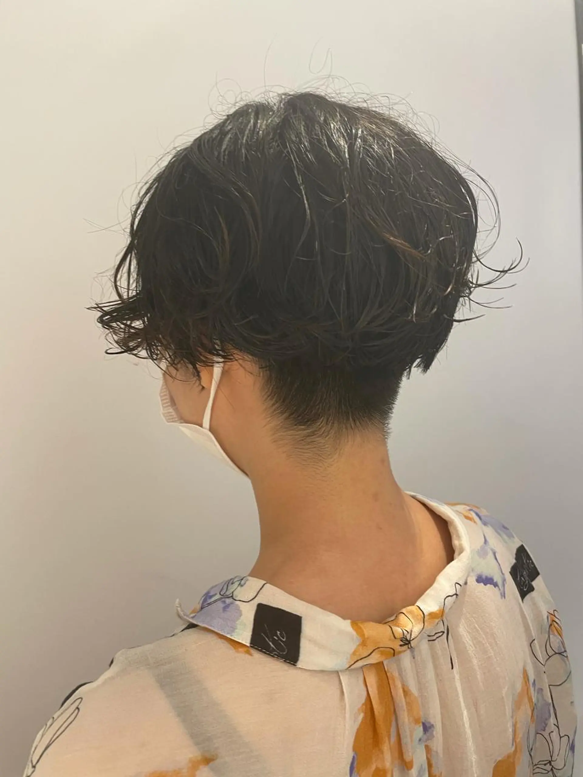 ショート パーマ 斉藤 瑞恵のヘアスタイル