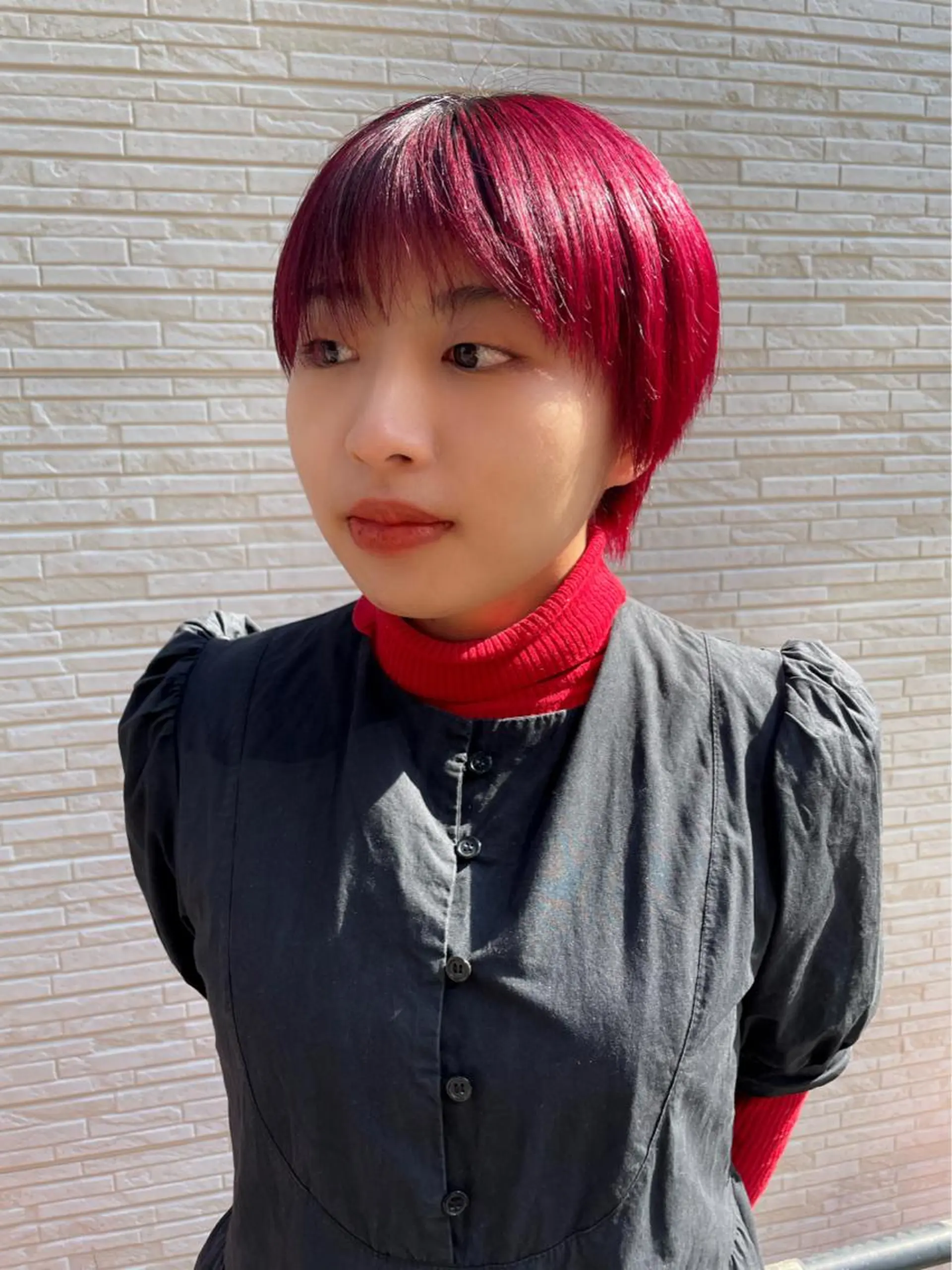 ショート カラー ハイトーン/ブリーチ /ウルフ⛓️MAKIのヘアスタイル