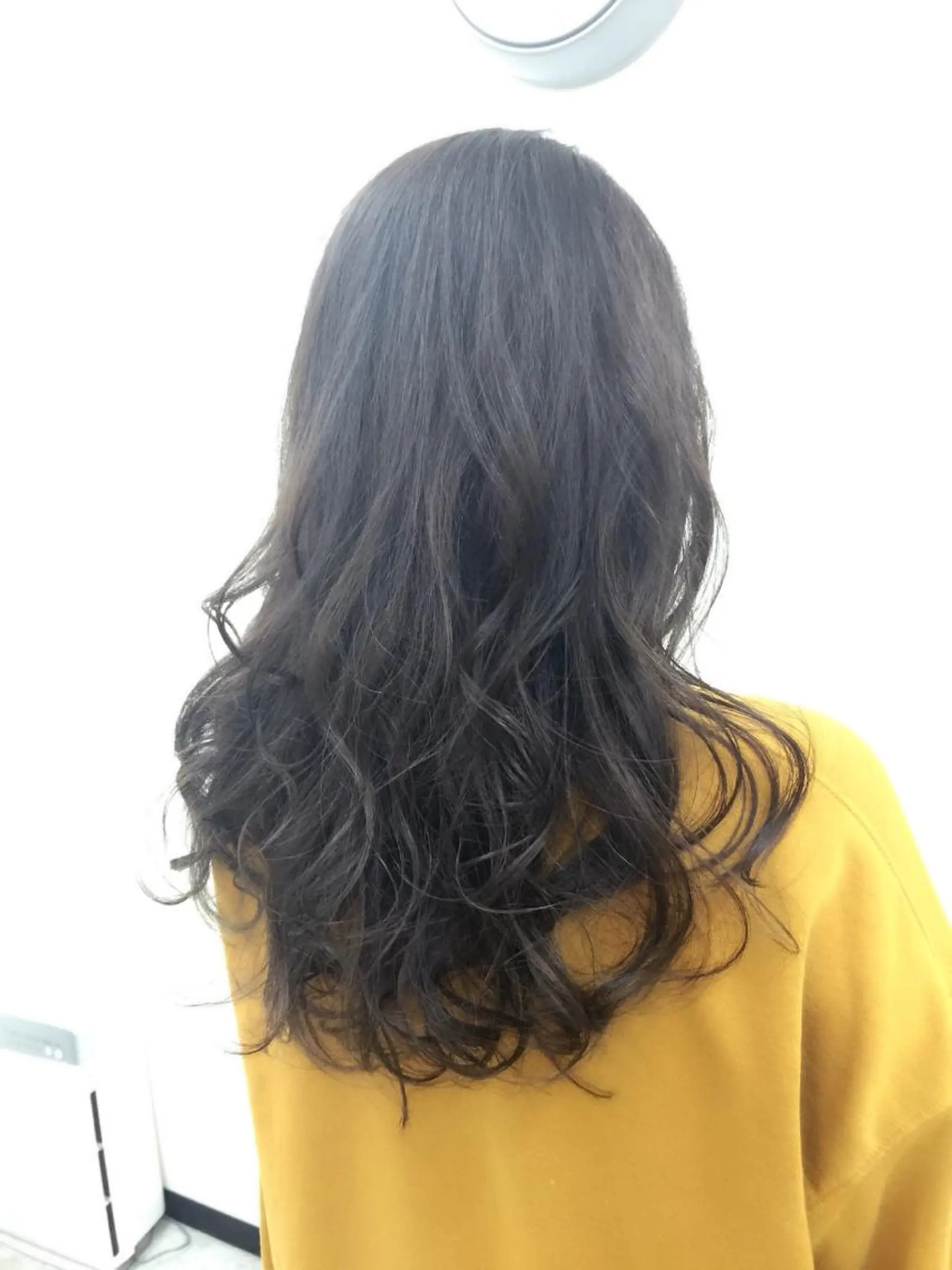 セミロング セミロングパーマ 縮毛矯正 ajuga所属・hama yukiのヘアスタイル