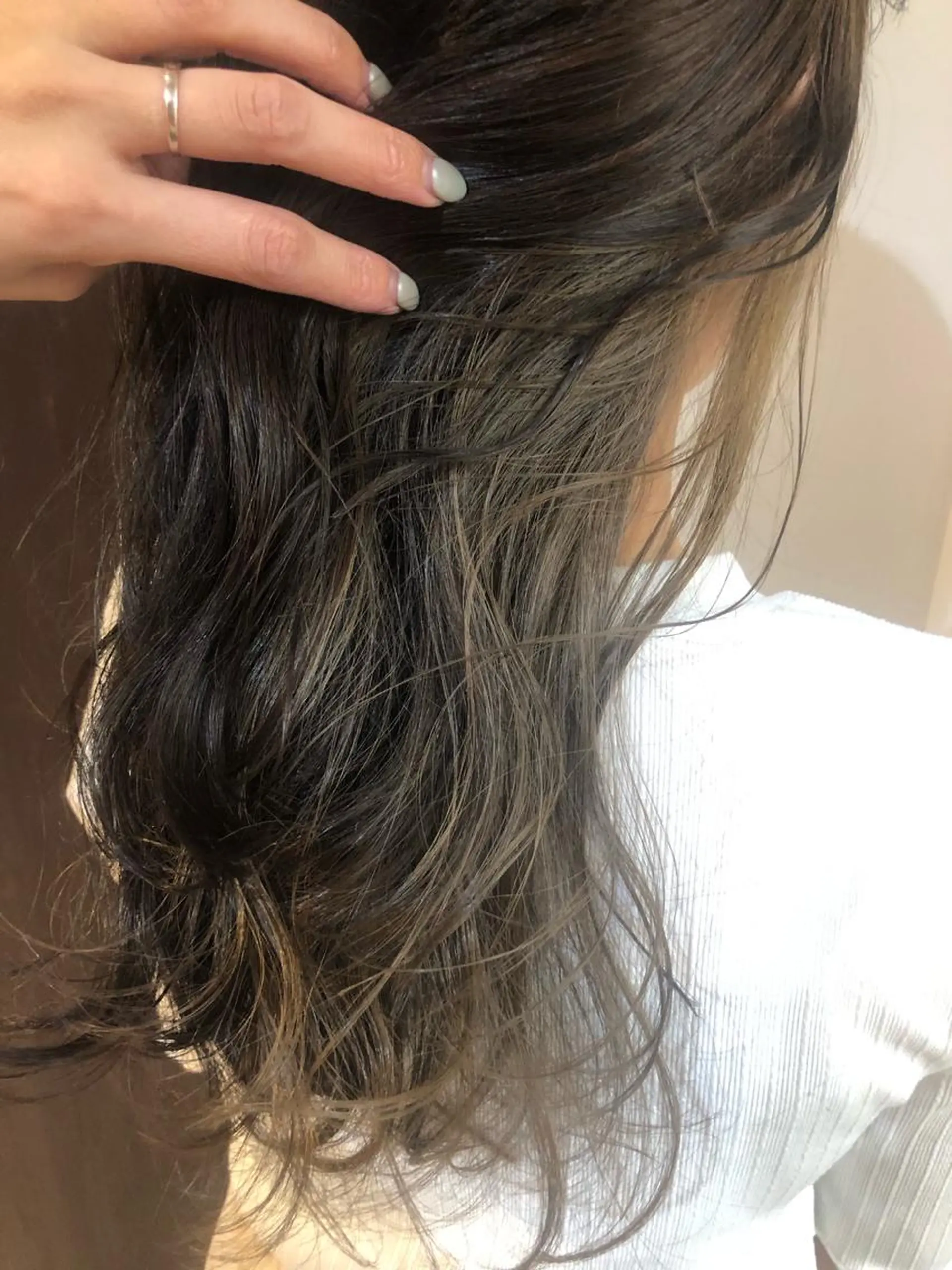 ロング カット ヘアカラー トリートメント scene.池袋所属・scene. haraのヘアスタイル