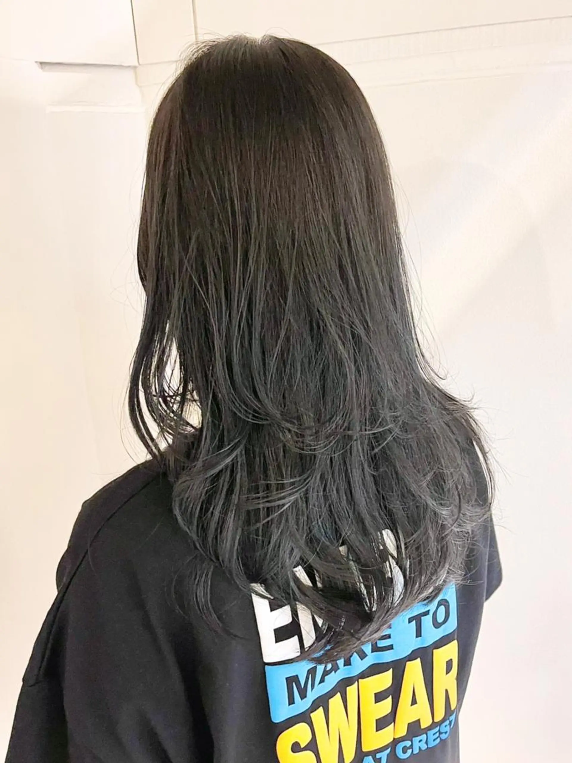 カラー パーマ ヘアアレンジ グレージュ ITbyALBUM 下北沢店のヘアスタイル