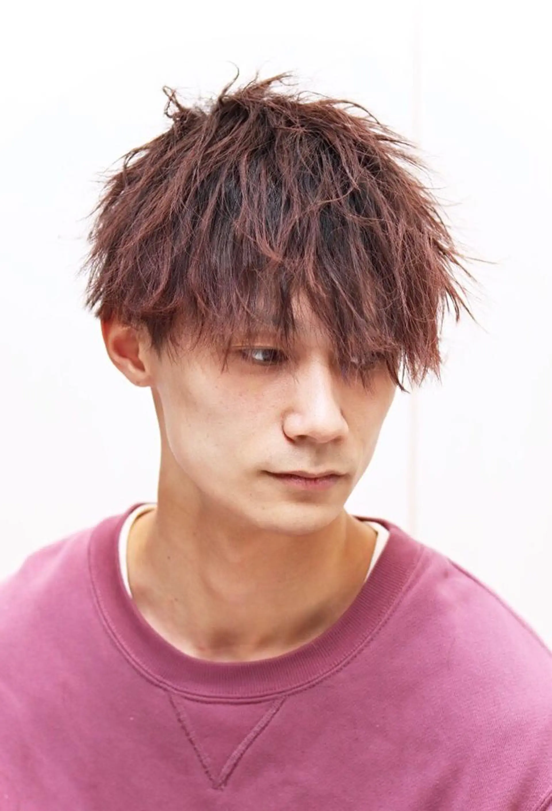 ショート カラー パーマ ヘアアレンジ メンズ カット ヘアカラー ショート・ボブ特化型美容室 Number 博多所属・藤村 泰太のヘアスタイル