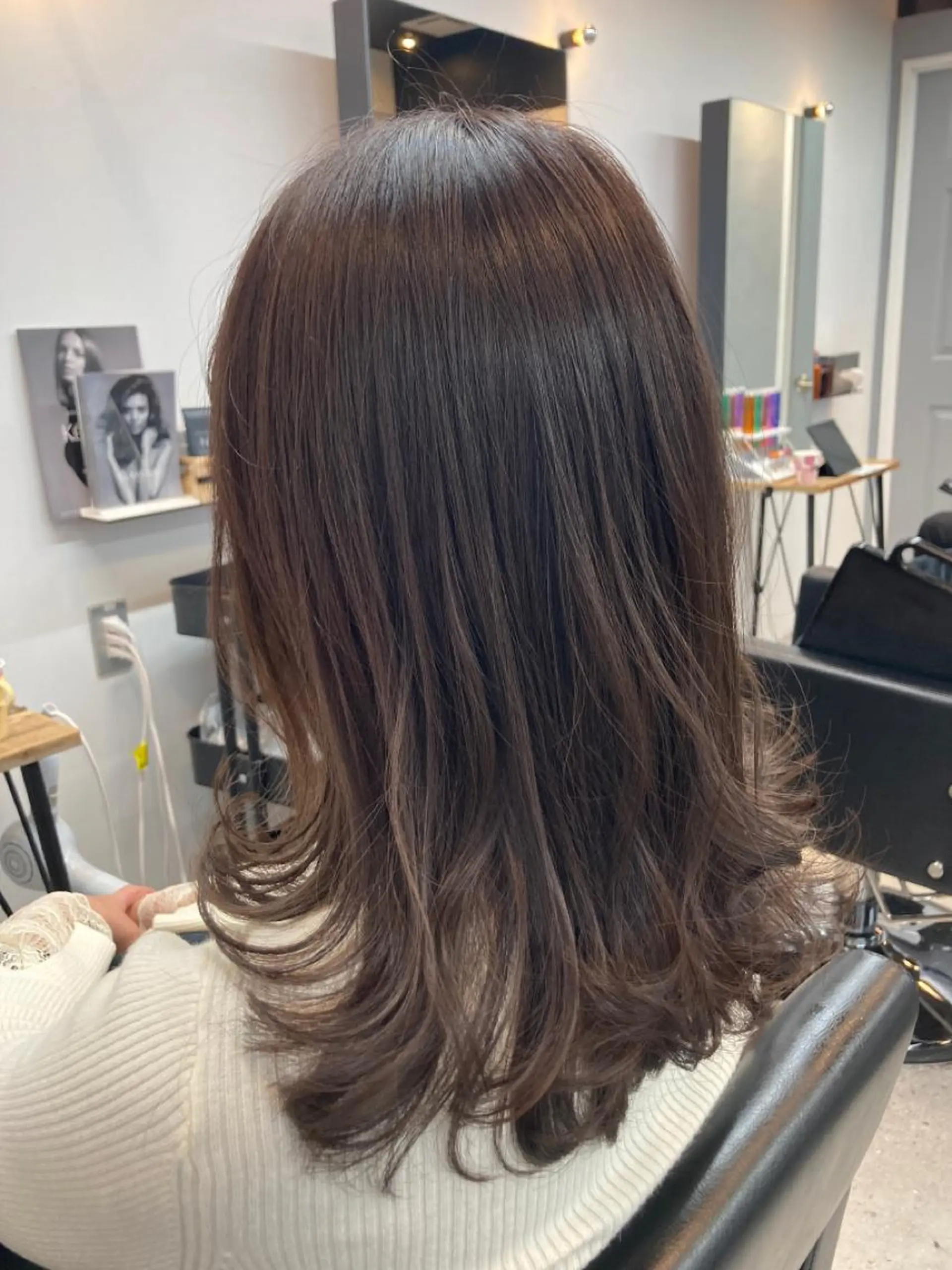 セミロング カット ヘアカラー トリートメント エリア1位⭐️ けんとのヘアスタイル