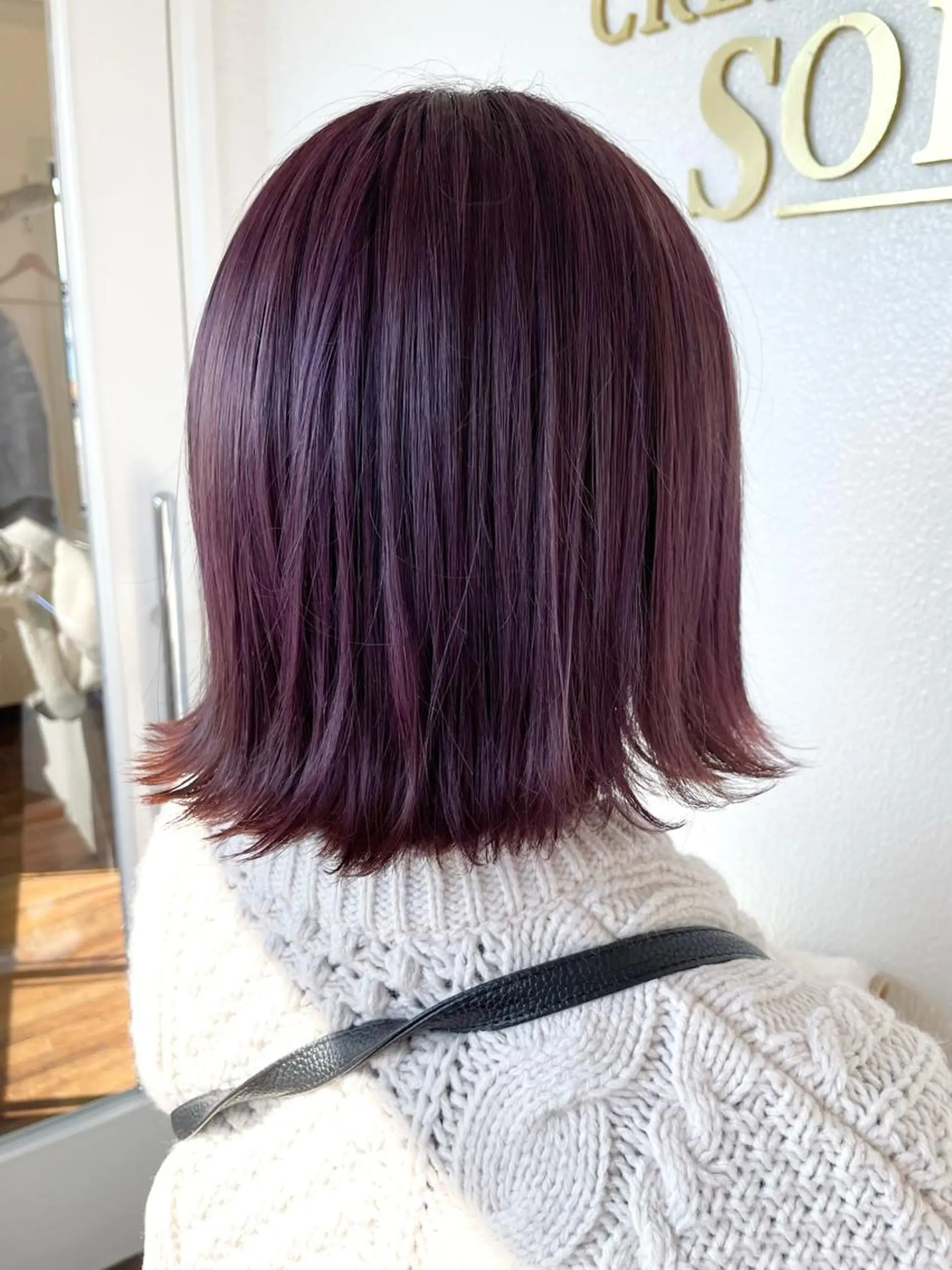 ミディアム 岩崎 祐大のヘアスタイル