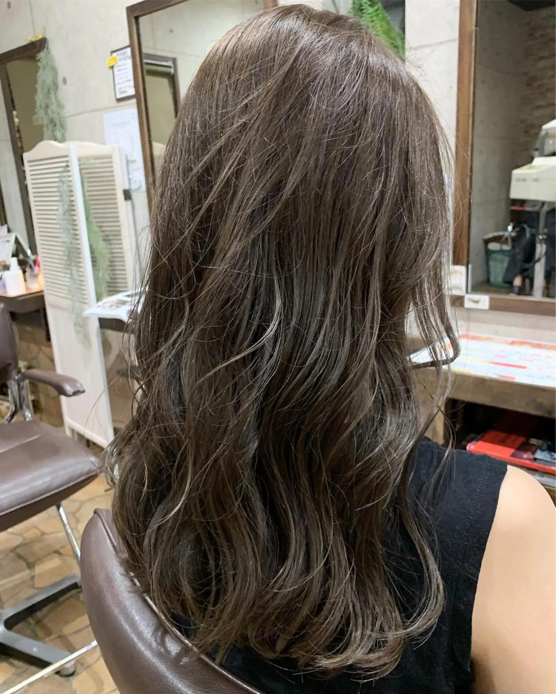 ロング カラー 枚方 tomee 🦋南部 しほ🦋のヘアスタイル