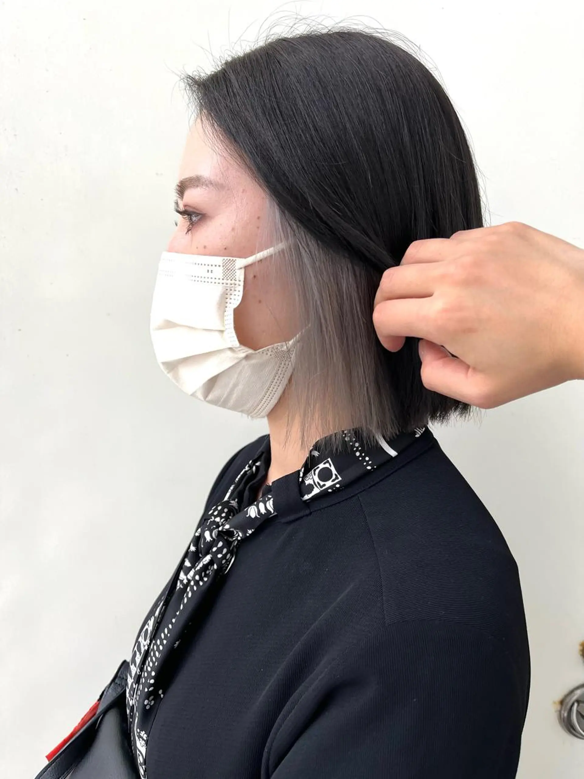 ミディアム カラー Zina博多筑紫口_ aikaのヘアスタイル
