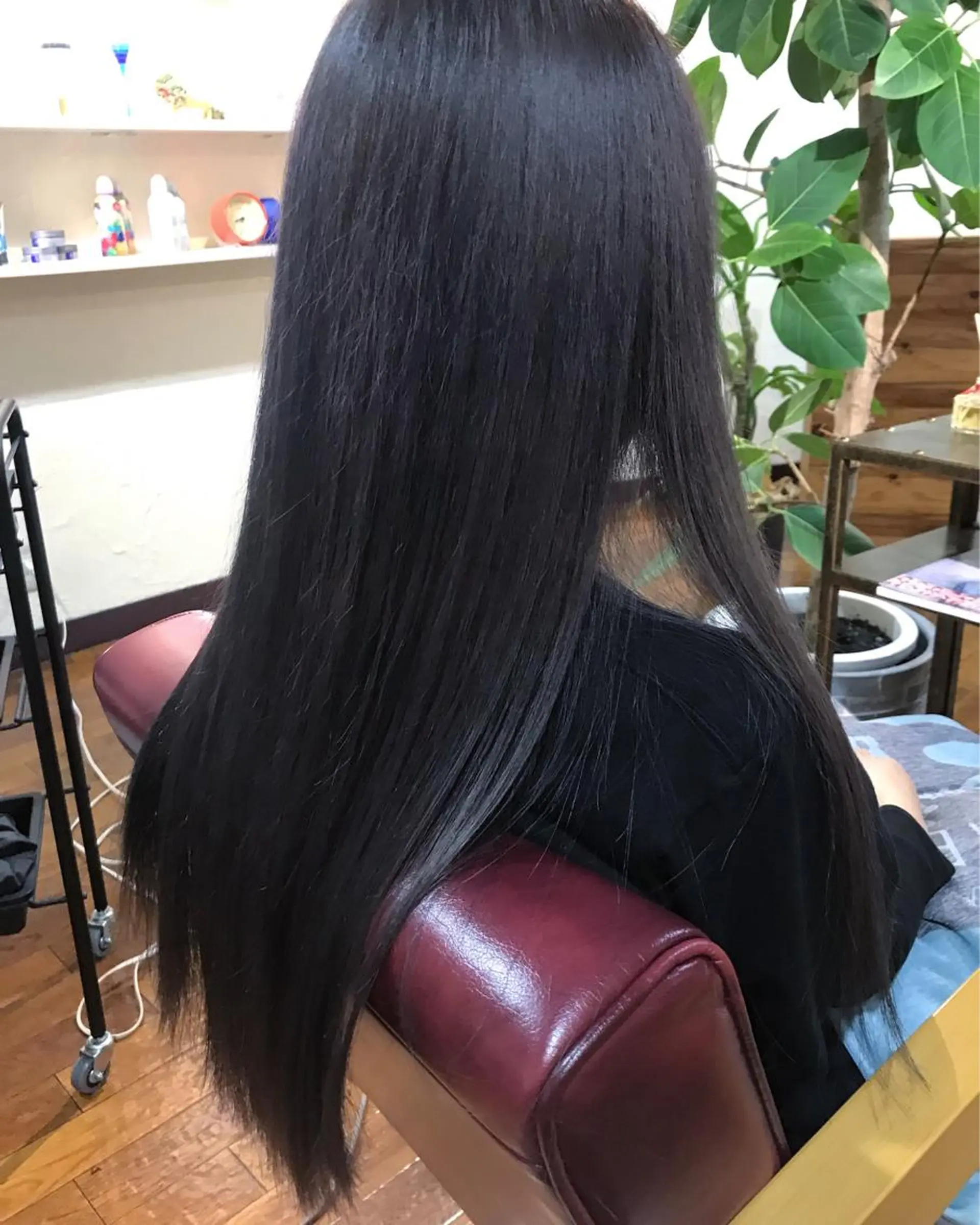 ロング カラー グレージュ 大嶋 宏隆のヘアスタイル
