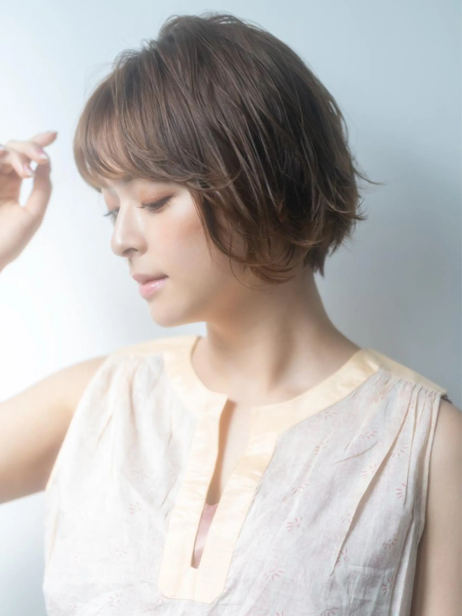 ショート カラー 🎀ハイトーン/レイ ヤー/Reina🎀のヘアスタイル