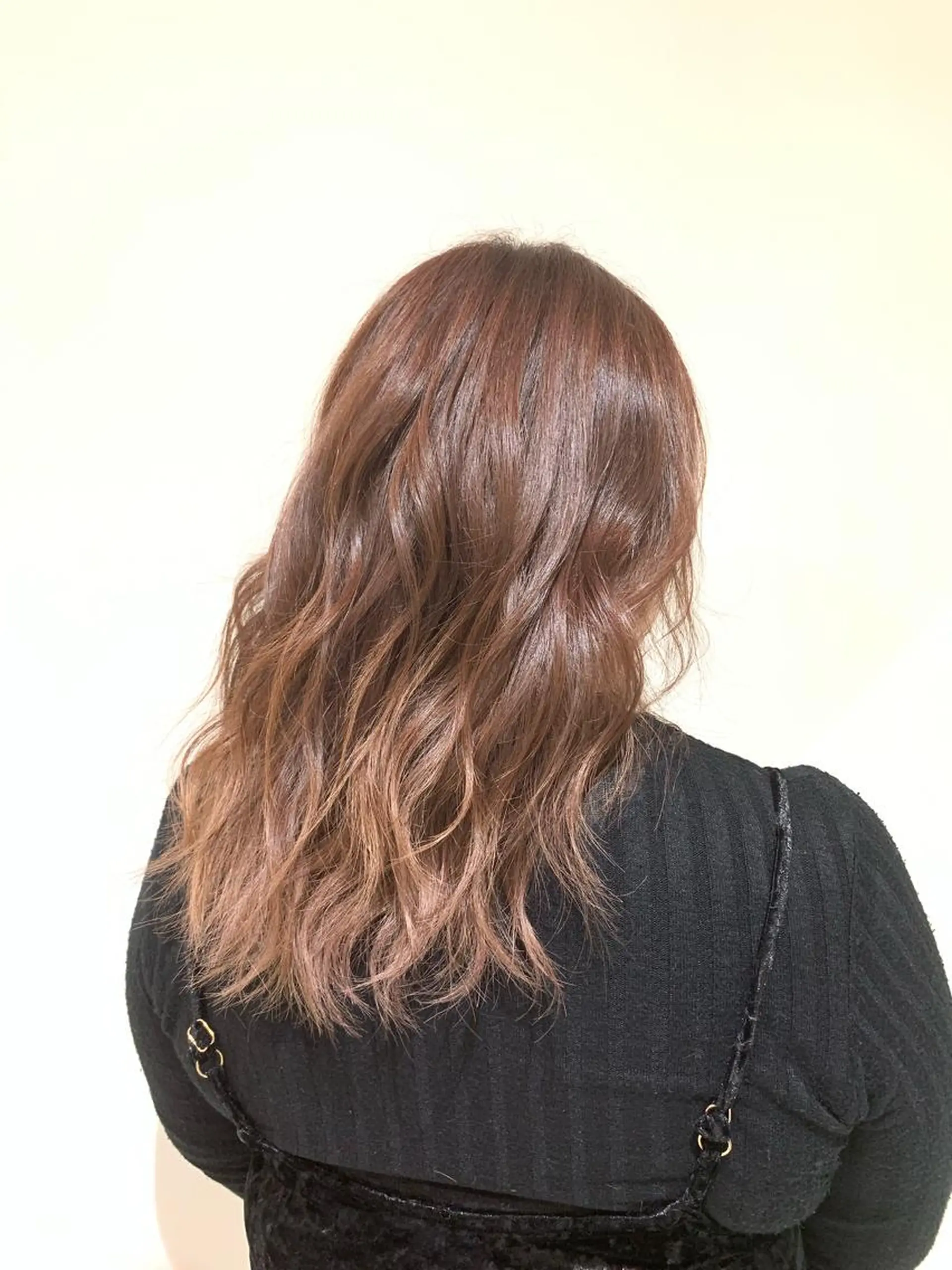 セミロング カラー ヘアカラー 松吉 純平のヘアスタイル