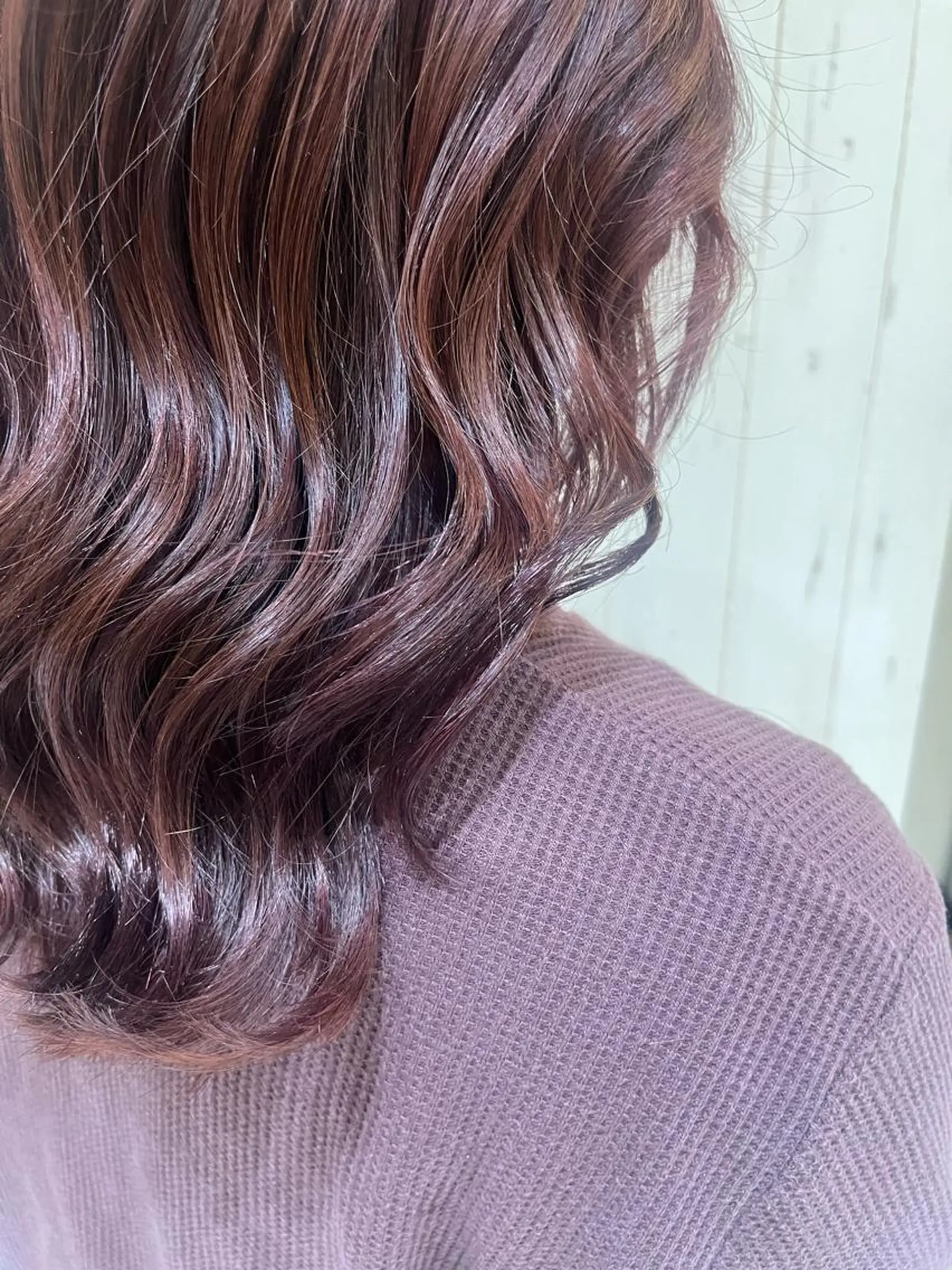 ロング カラー カット ヘアカラー トリートメント Ｕｋａ .のヘアスタイル