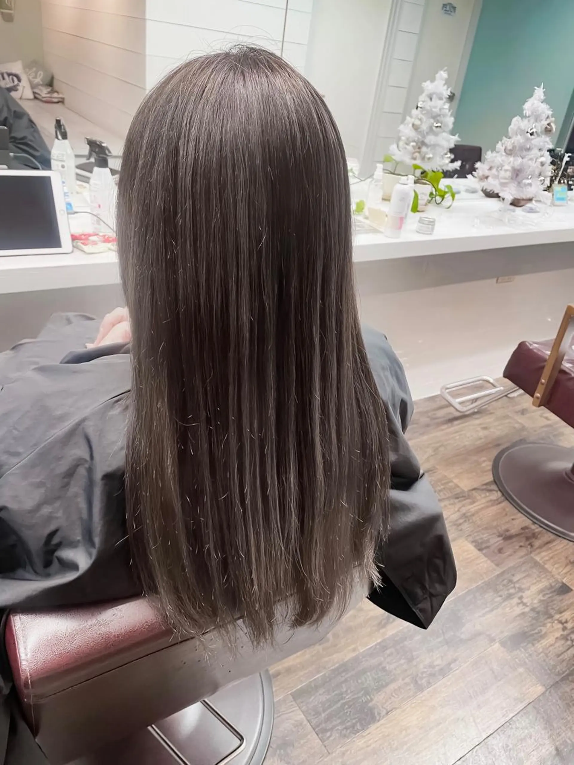ロング salowin 原宿店所属・髪質改善ULTOWA 縮毛矯正モリムラのヘアスタイル