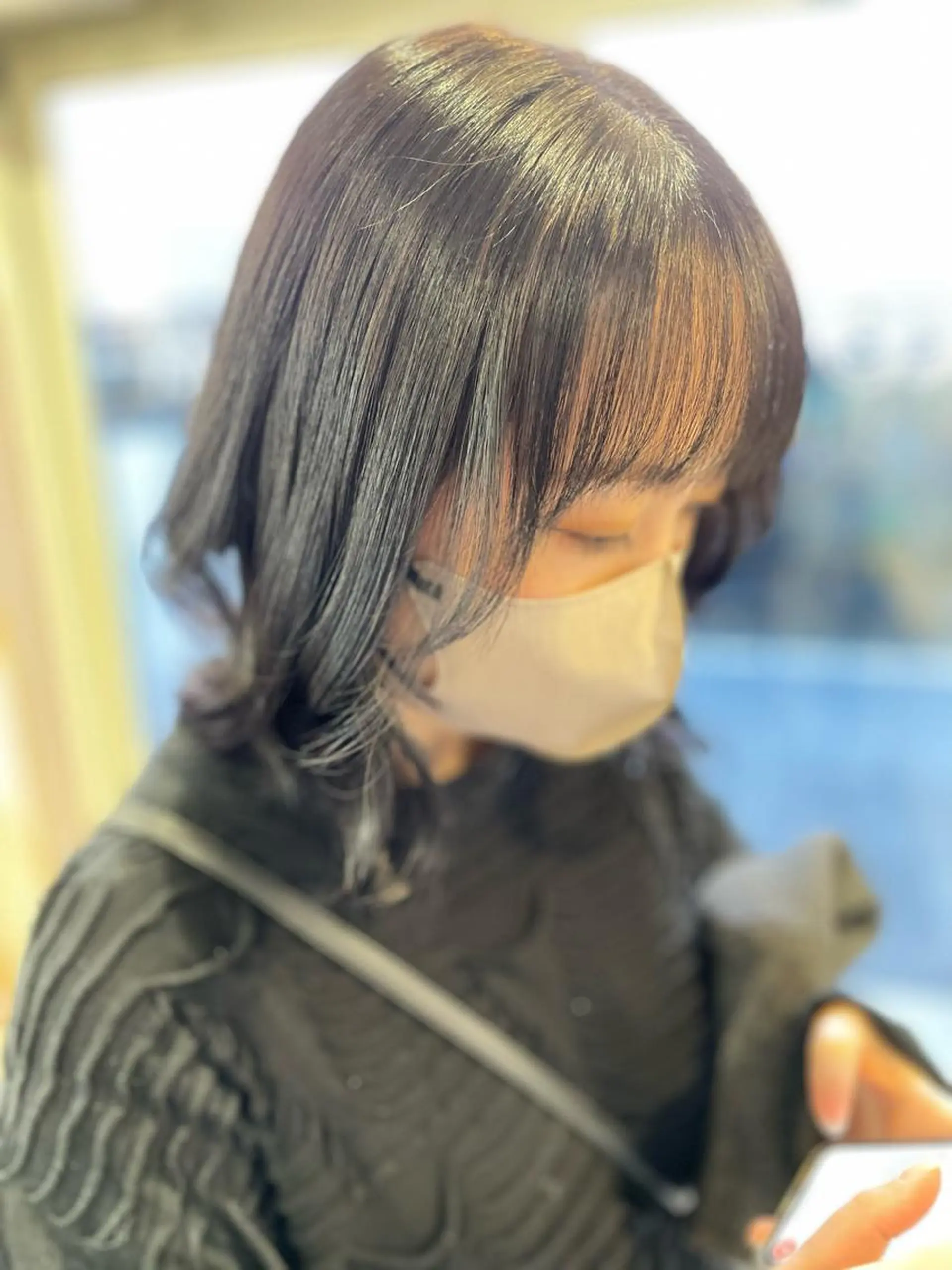 ミディアム カラー 「rita」 フルヤマ　ユウタのヘアスタイル