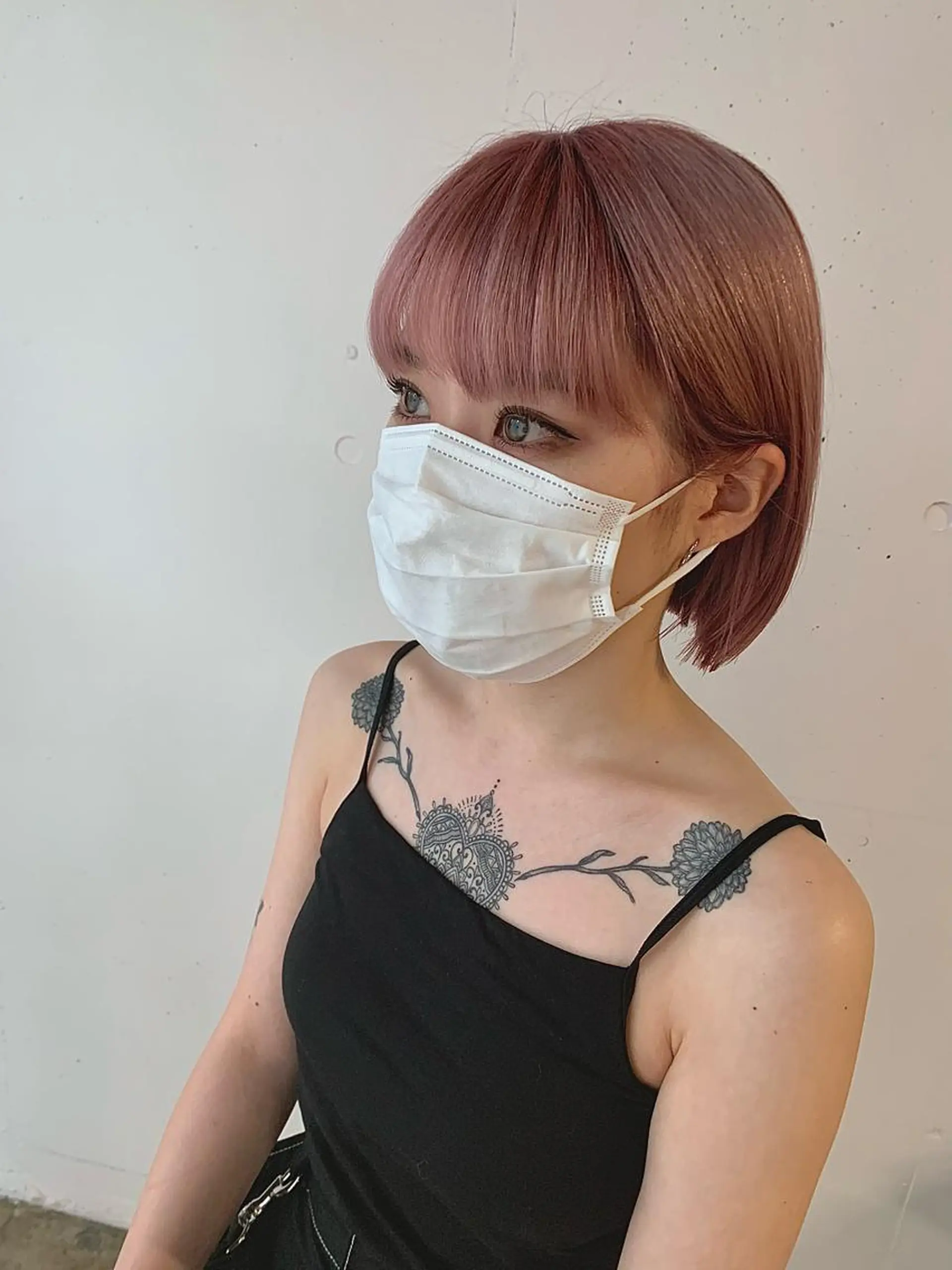 ミディアム カラー カット ヘアカラー トリートメント ally hairsalon所属・Emi .のヘアスタイル
