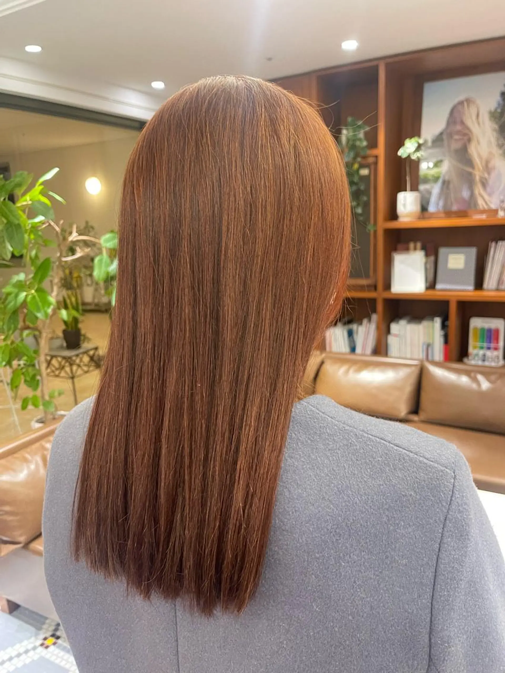 ロング カラー 縮毛矯正 大前 斗夢/髪質改善 /艶感カラー/パーマのヘアスタイル