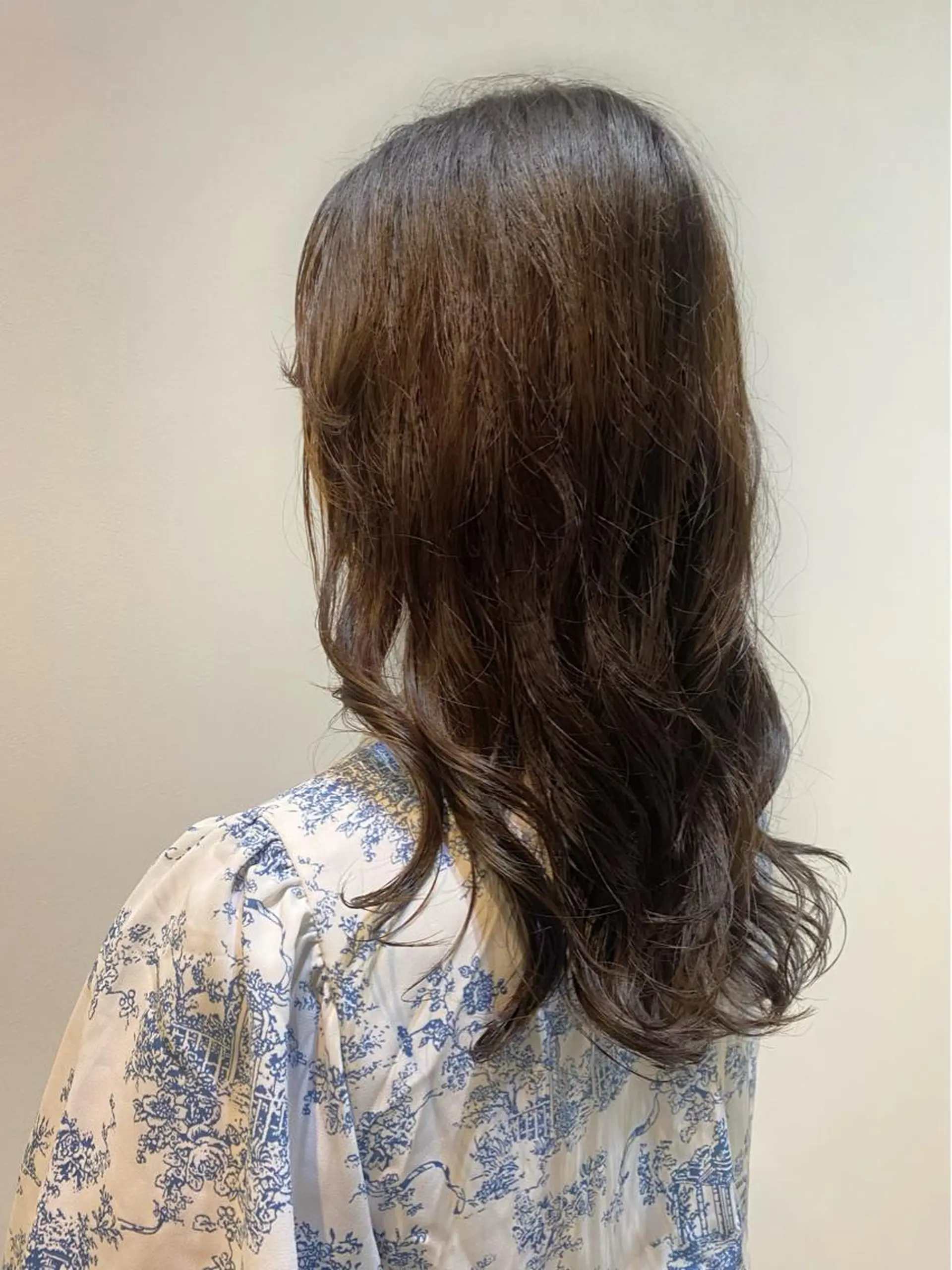 ロング パーマ 韓国風ヘア デジタルパーマ カット パーマ トリートメント ♡オシャ髪♡AI ✂️newi町田のヘアスタイル