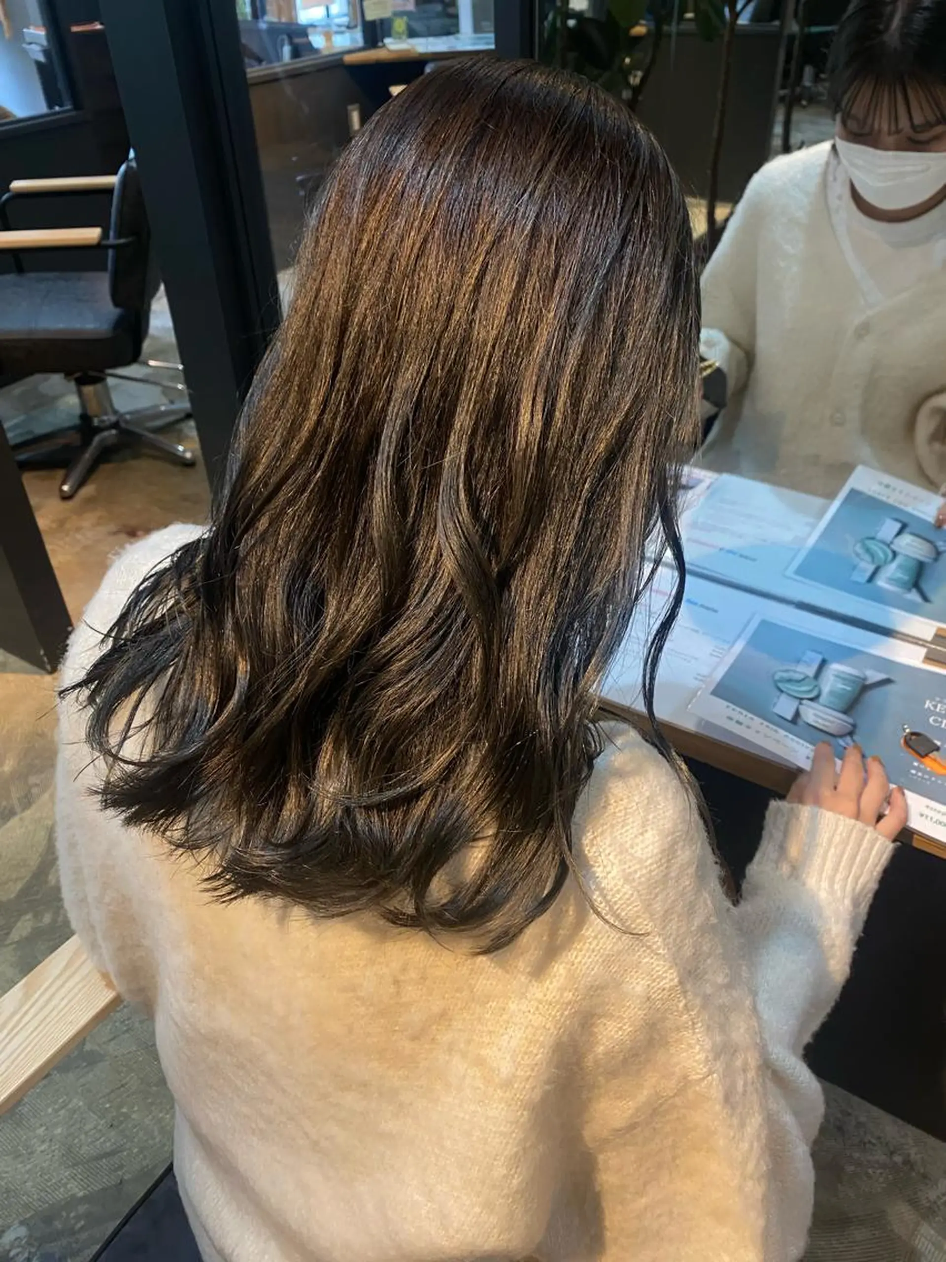 セミロング ヘアカラー ♡FERIA桃山台 サイトウ ユウ♡のヘアスタイル