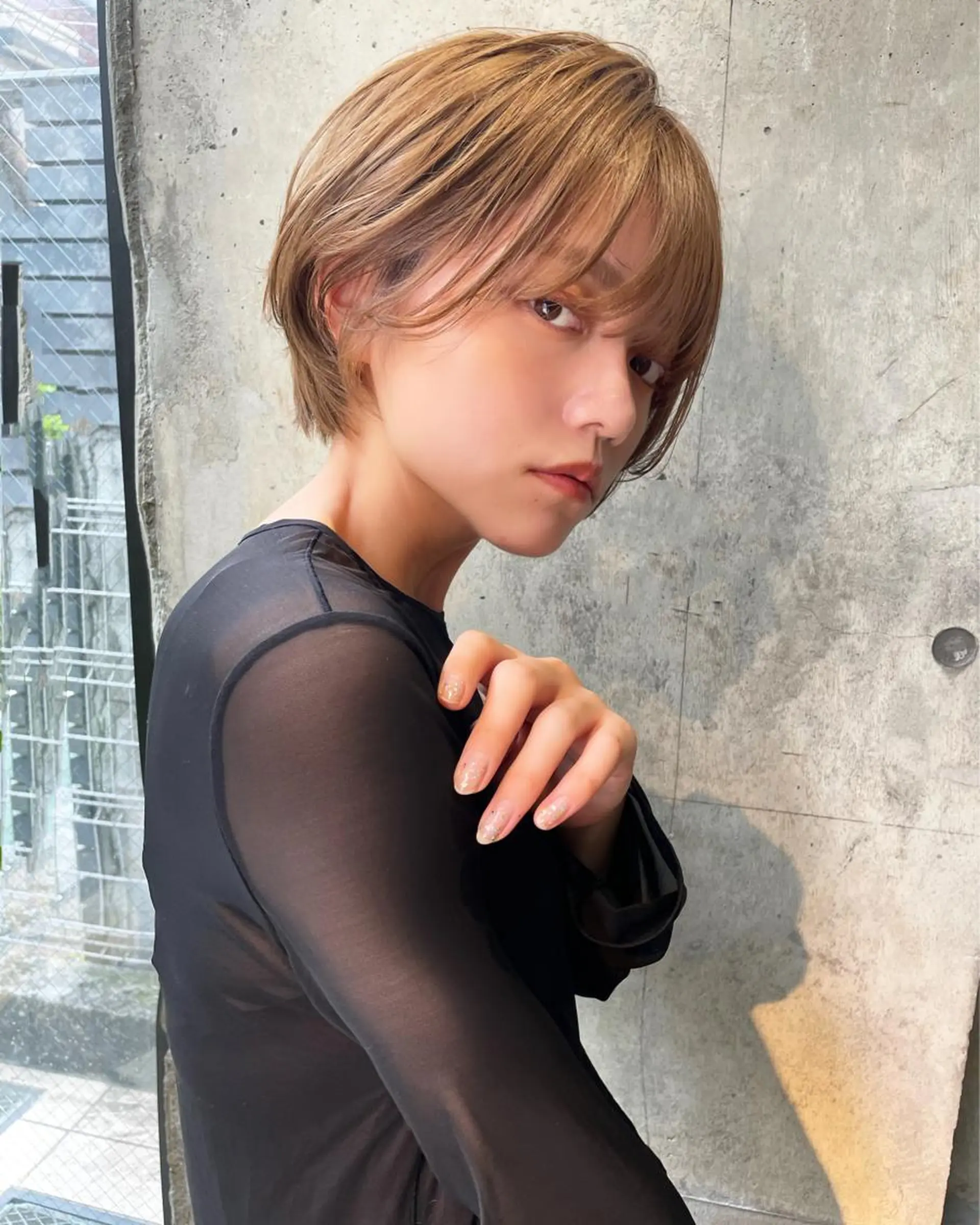 ショート ショートヘア SIGN店長中村 レイヤーカット募集のヘアスタイル