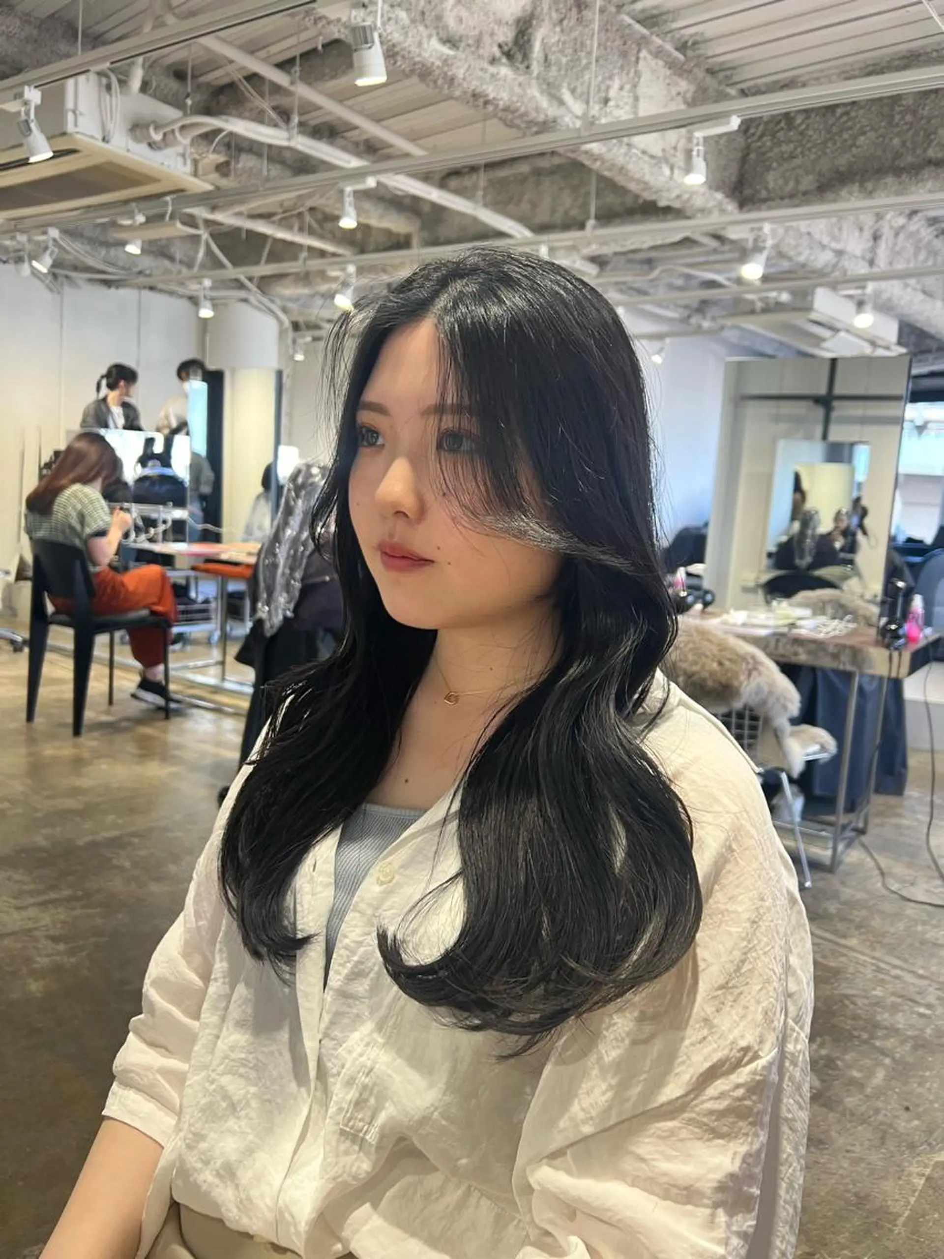 ロング 店長/レイヤーカット /大東悠生のヘアスタイル