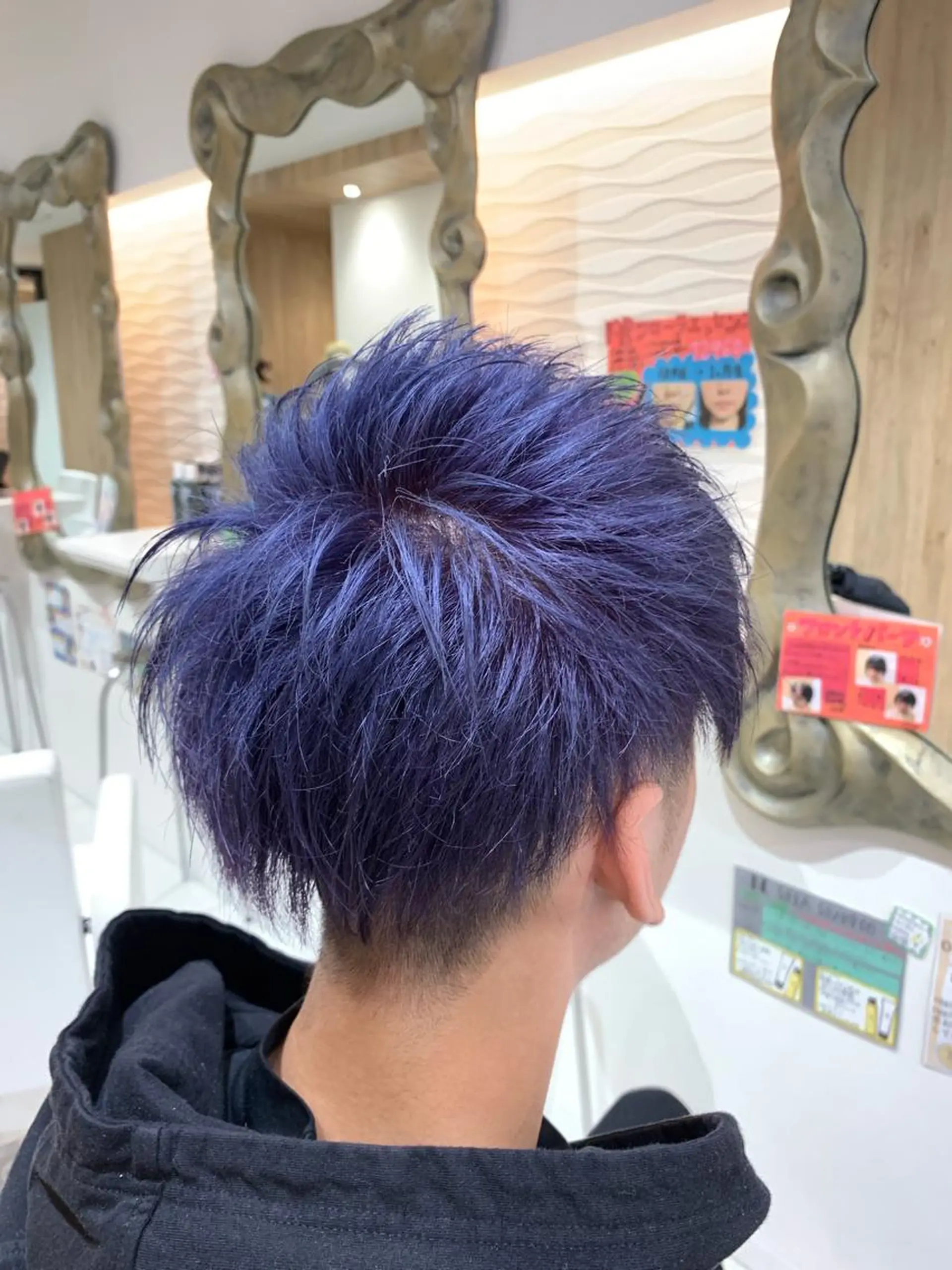 ショート カラー メンズ ヘアカラー トリートメント 松吉 純平のヘアスタイル