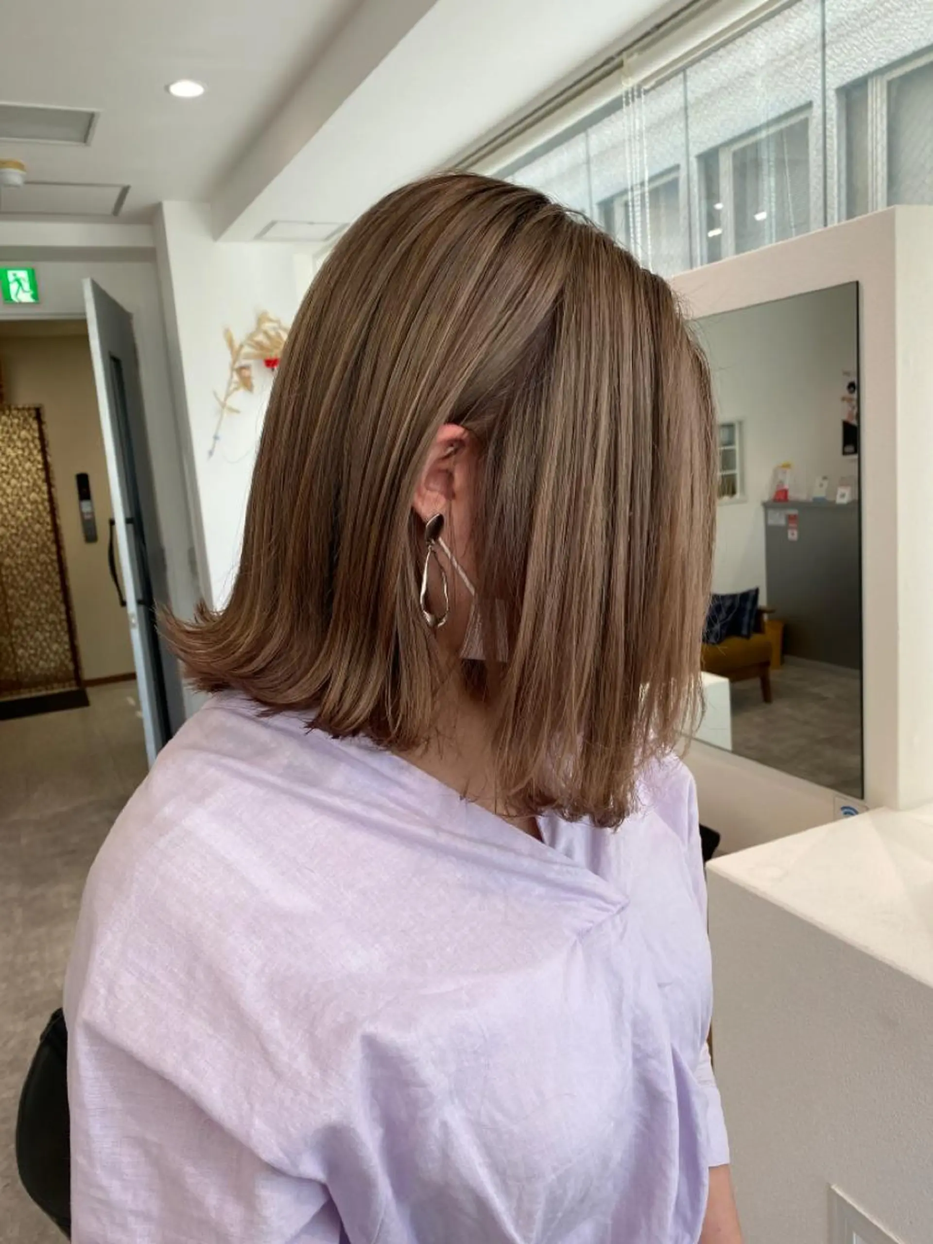 ショート カラー JILBLAN京都 ショート/ハイライトのヘアスタイル