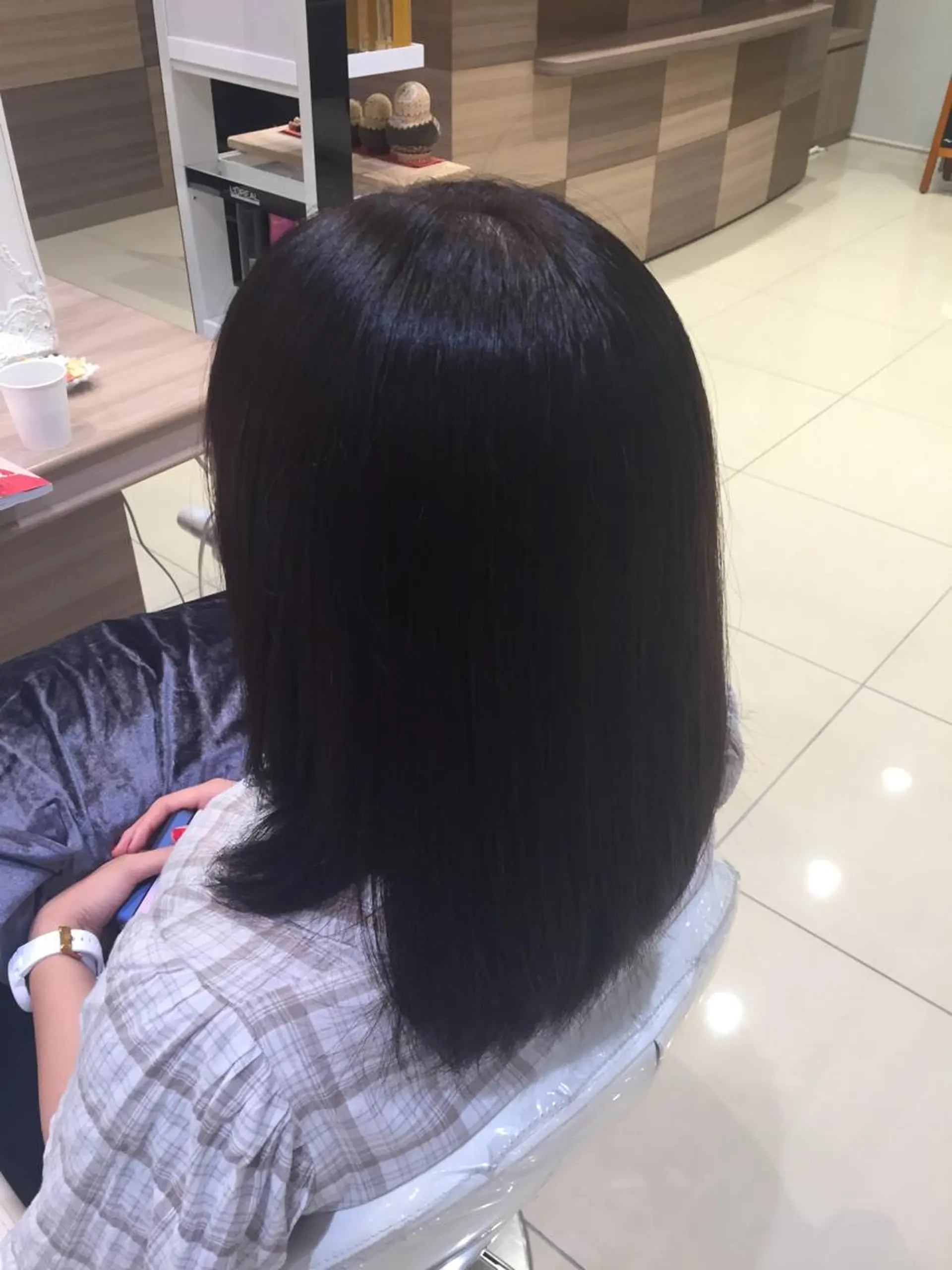 セミロング カット パーマ美容師✂︎ RYUのヘアスタイル