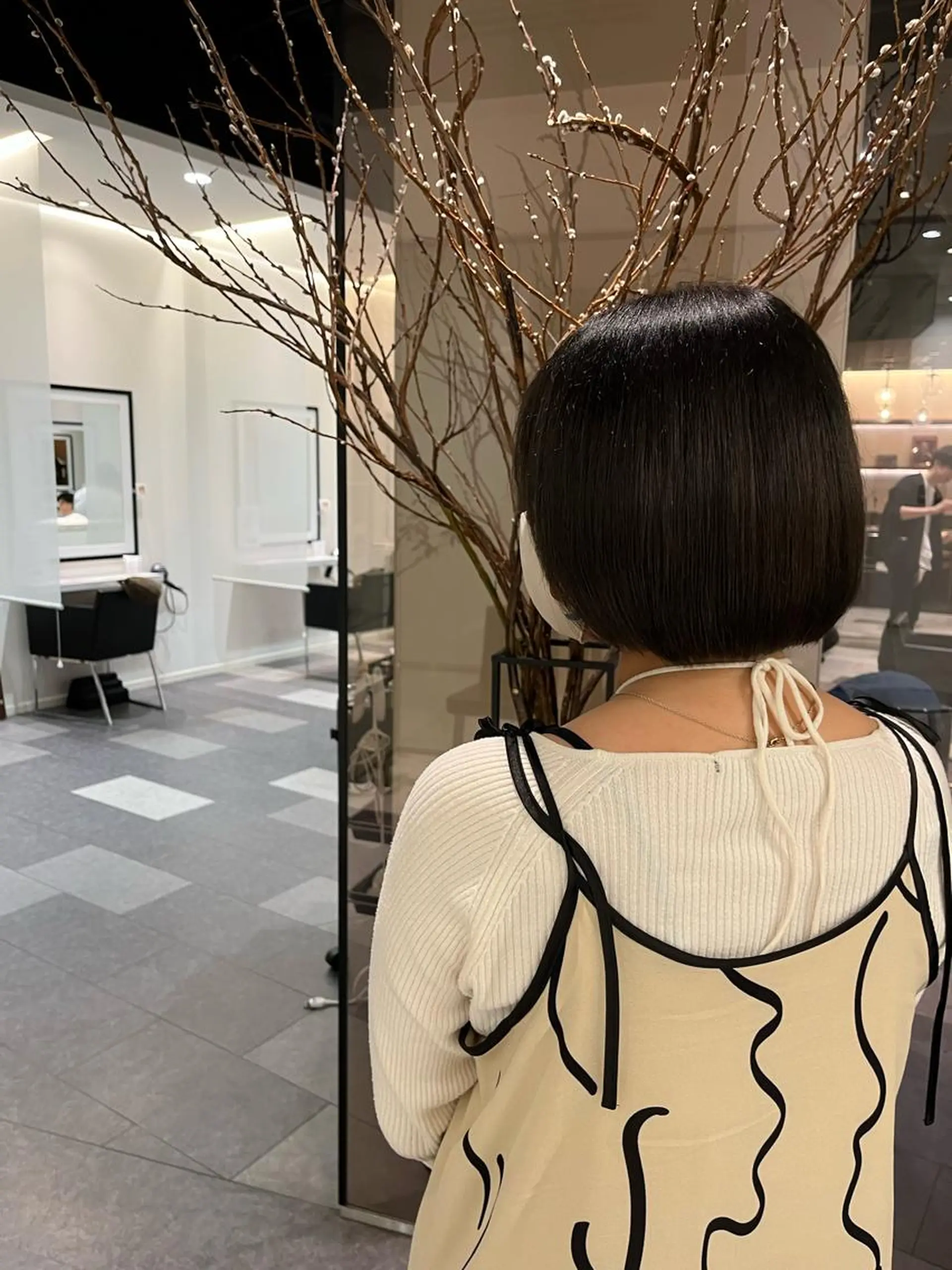 ショート ヘアカラー K-two名古屋所属・ショートカット 中原優美のヘアスタイル