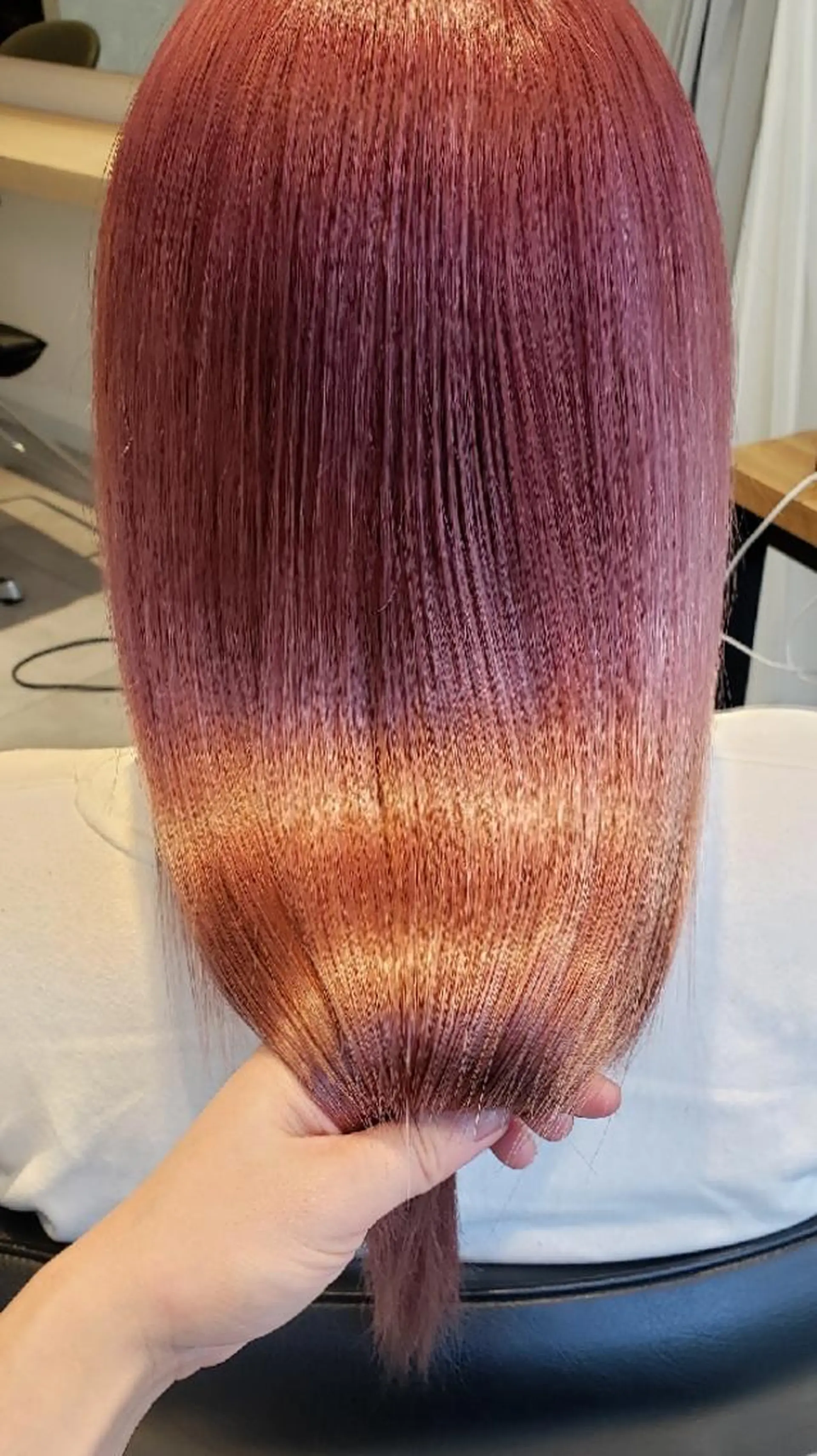 ロング カラー arrow🖤 もえみのヘアスタイル