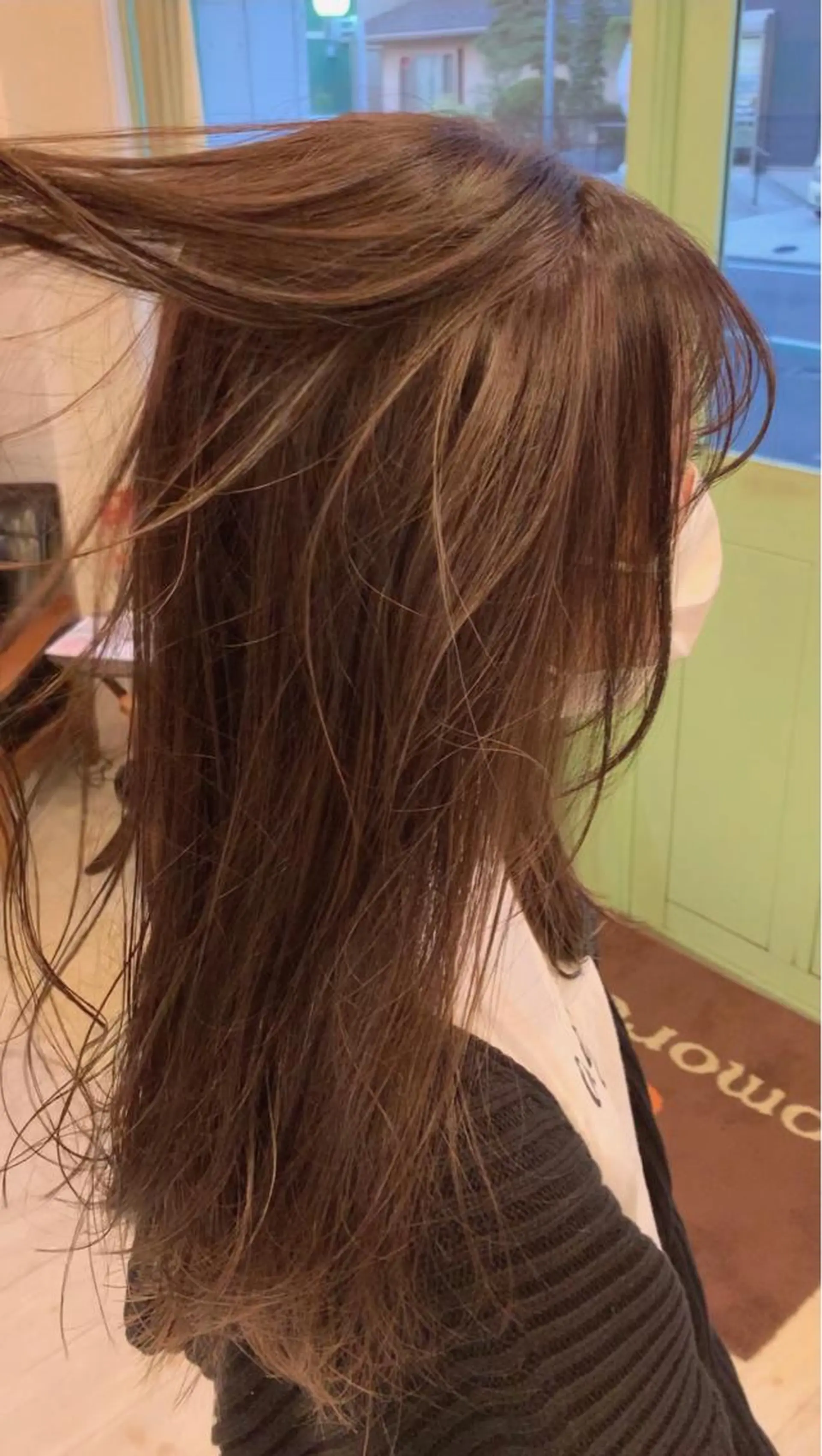 ロング カラー ハイライトカラー ハイライト ヘアカラー トリートメント schon 仙台のヘアスタイル