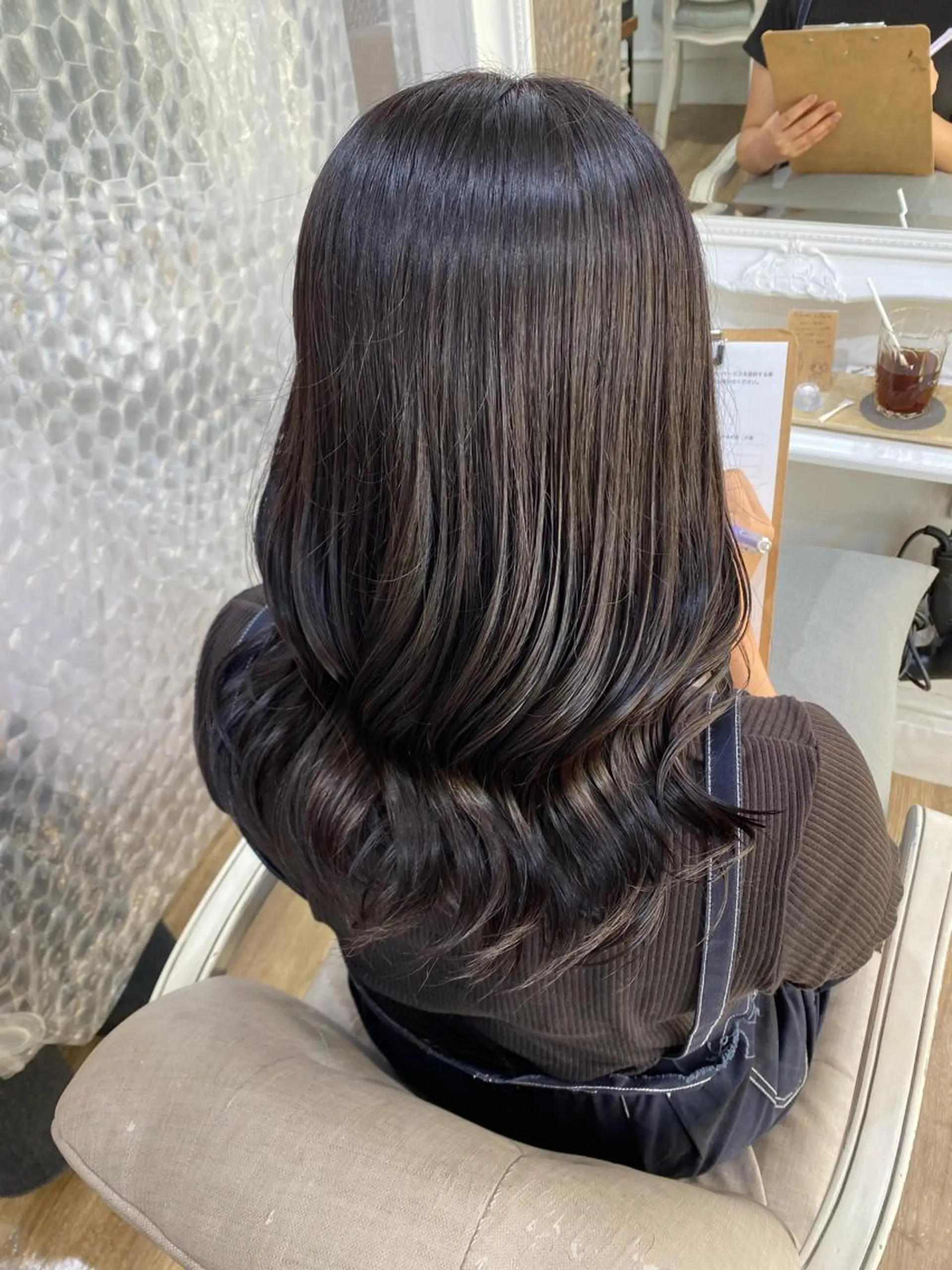 セミロング カラー ヘアカラー REBECCA byCURACIONのヘアスタイル