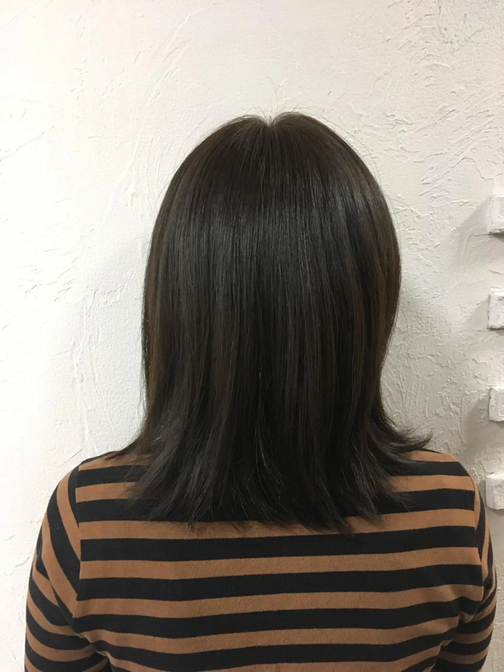 ミディアム カラー 透明感カラー カット トリートメント Lauburu  bat.hair渋谷2号店所属・. YUIのヘアスタイル